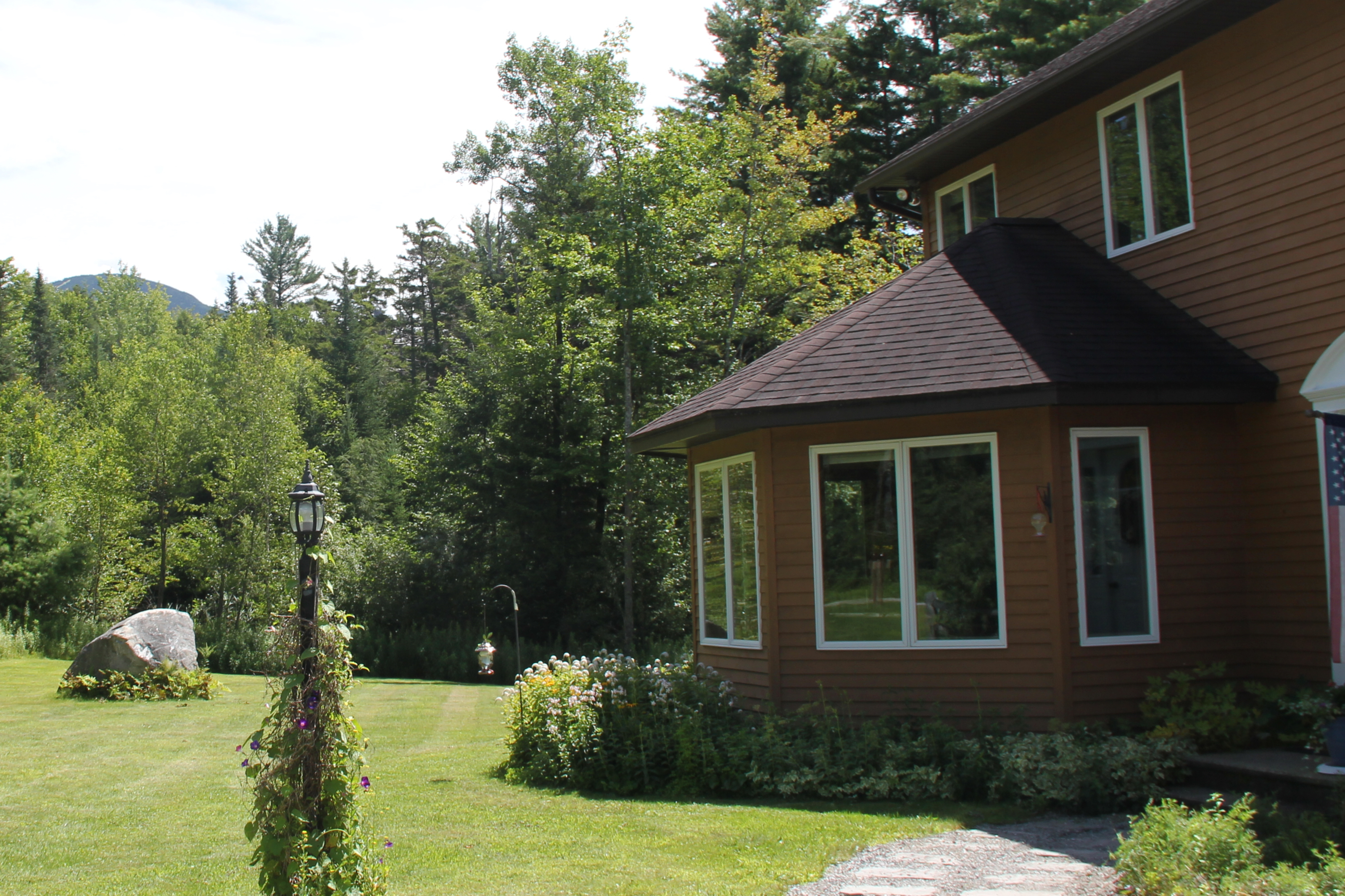 Welcoming House in the Woods