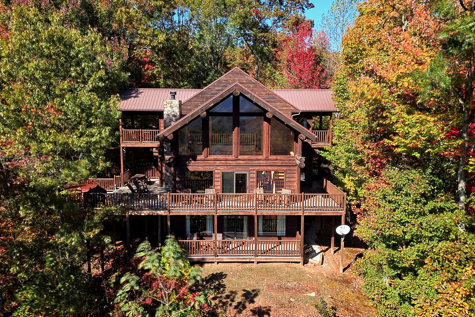 Antler Ridge - Cabins for Rent in Bryson City, North Carolina, United  States - Airbnb