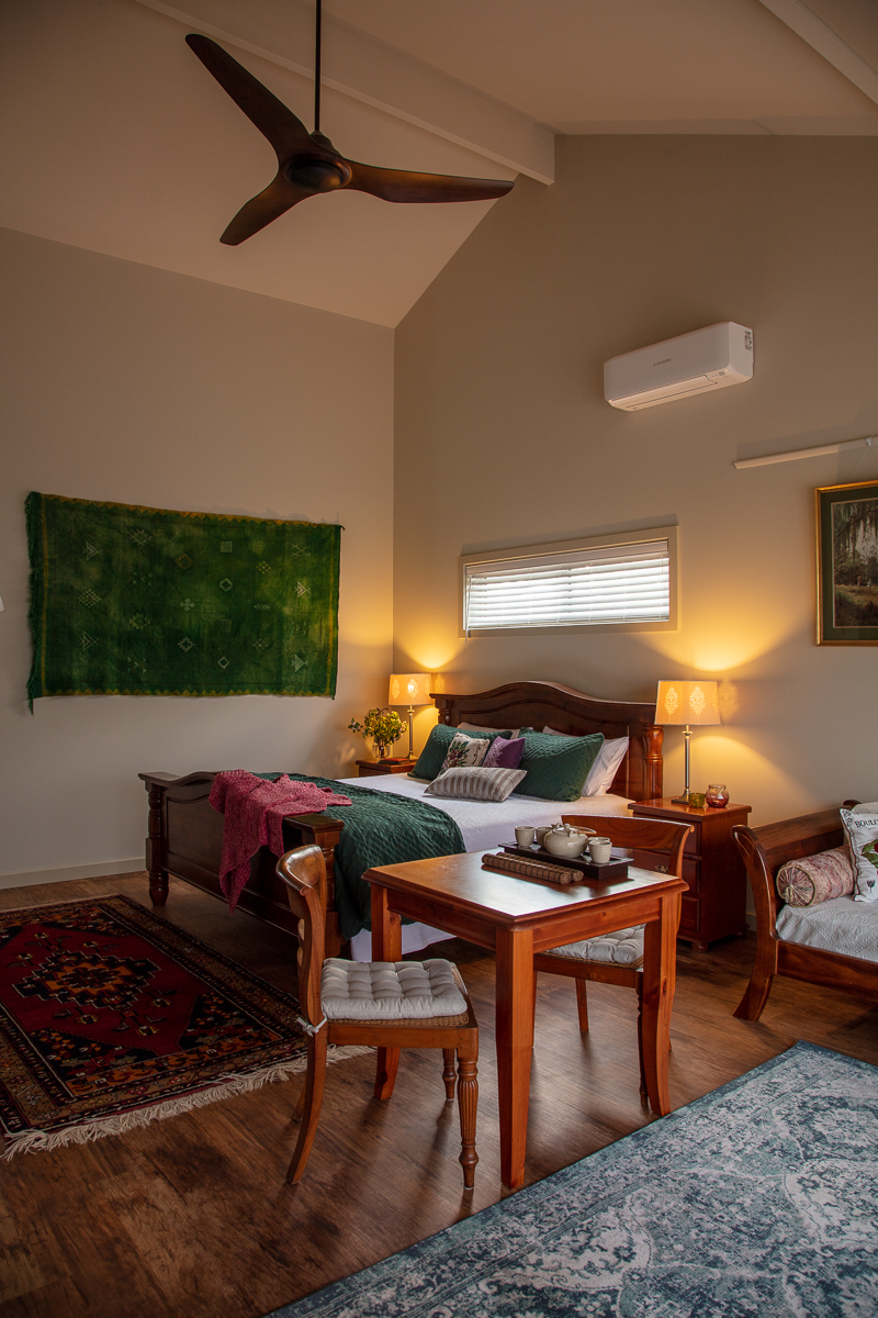 Meander Retreat Green Room - serene King suite in Eden Valley, Barossa Valley