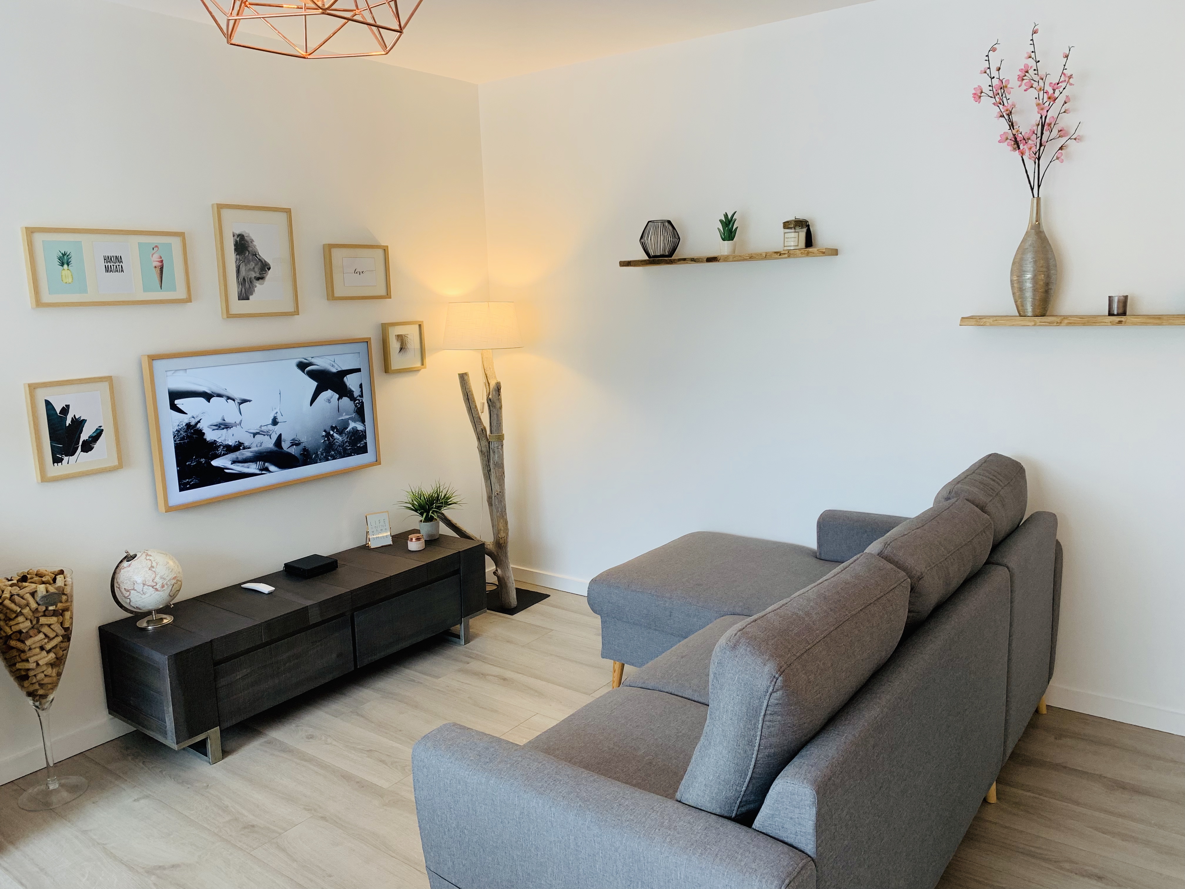 Apartment T3 of 60 m2 in quiet neighborhood