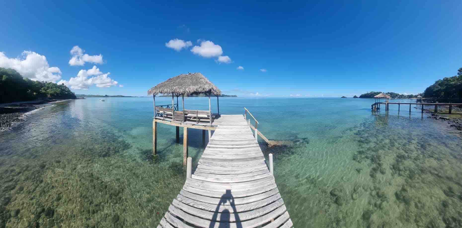 Luxurious beachfront villa. Breathtaking view