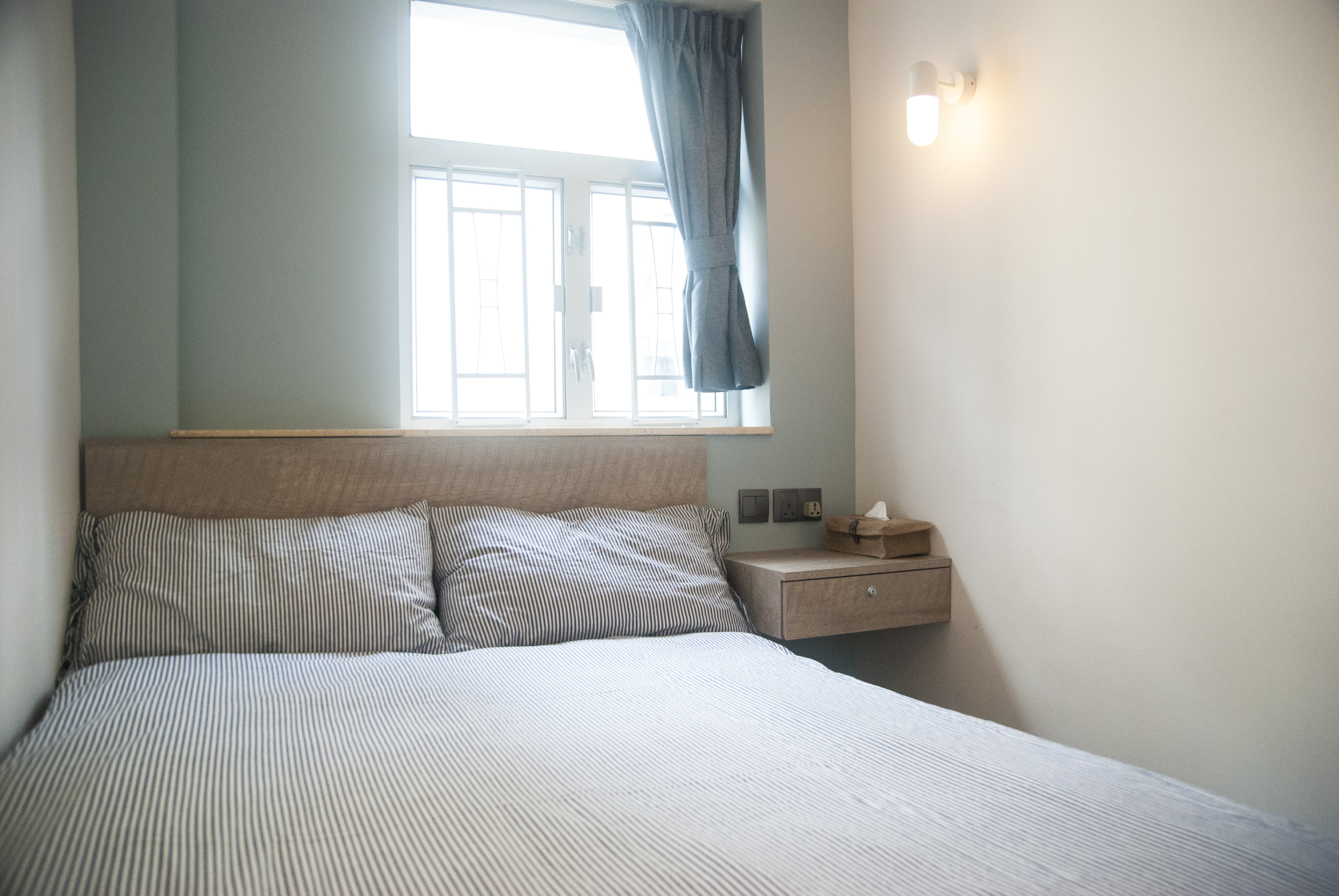 Homey & Bright Double Bed 2pax. 1Min-MTR@Jordan