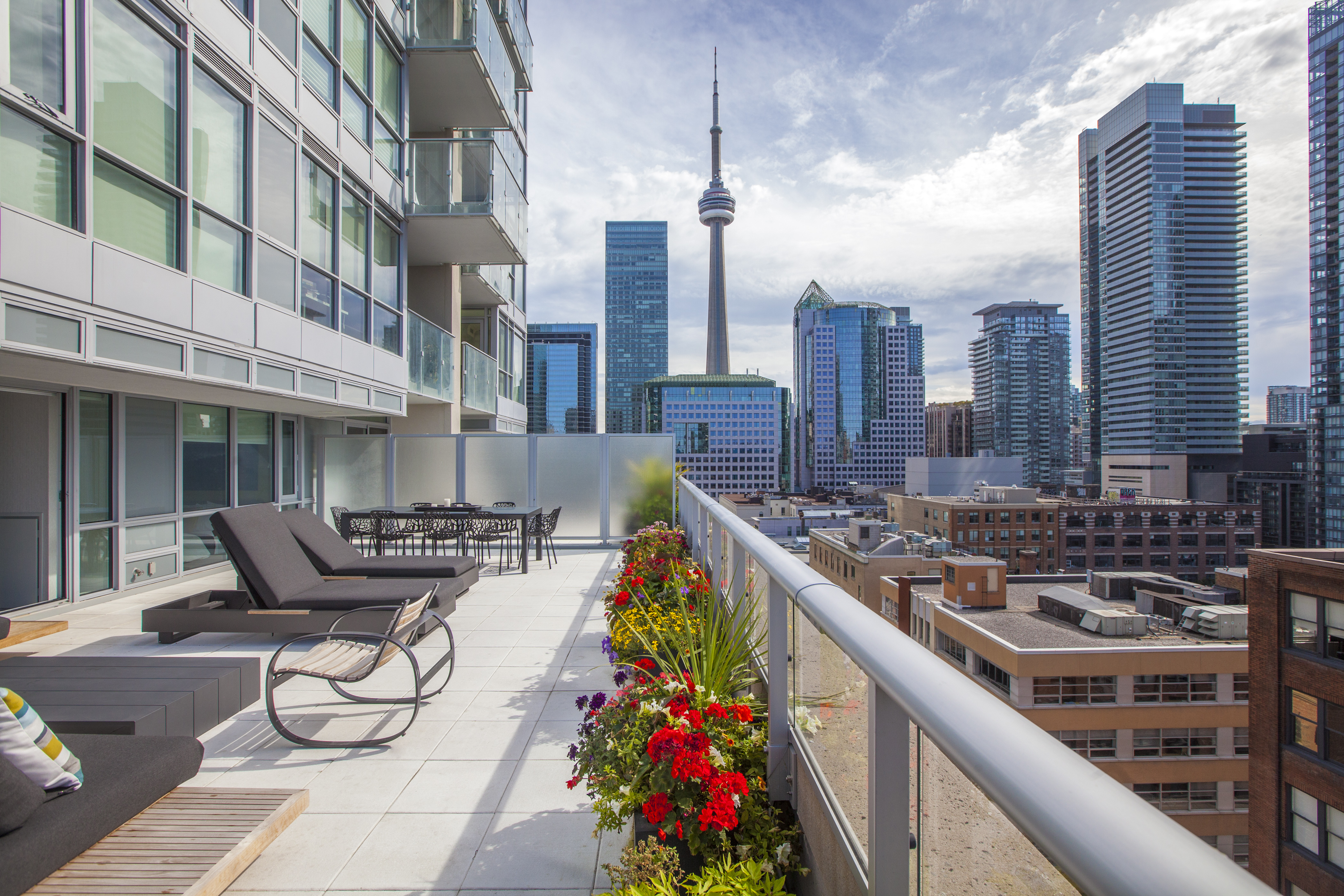 Unwind on the Private Terrace of a Downtown Oasis