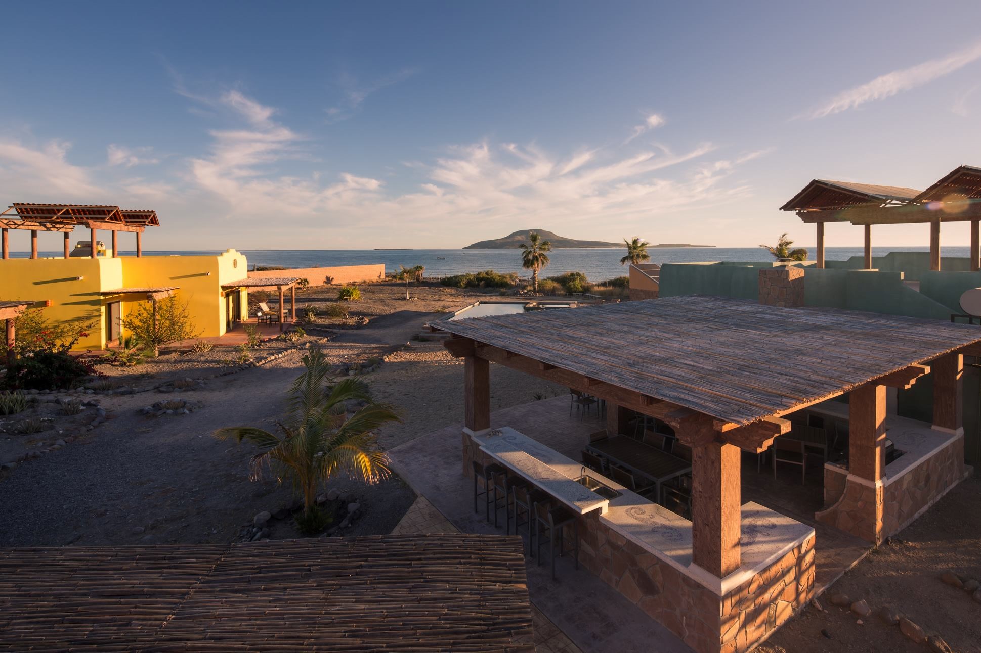 Villa Linda Mar Beachront EcoResort Cabañas en renta en Loreto, Baja