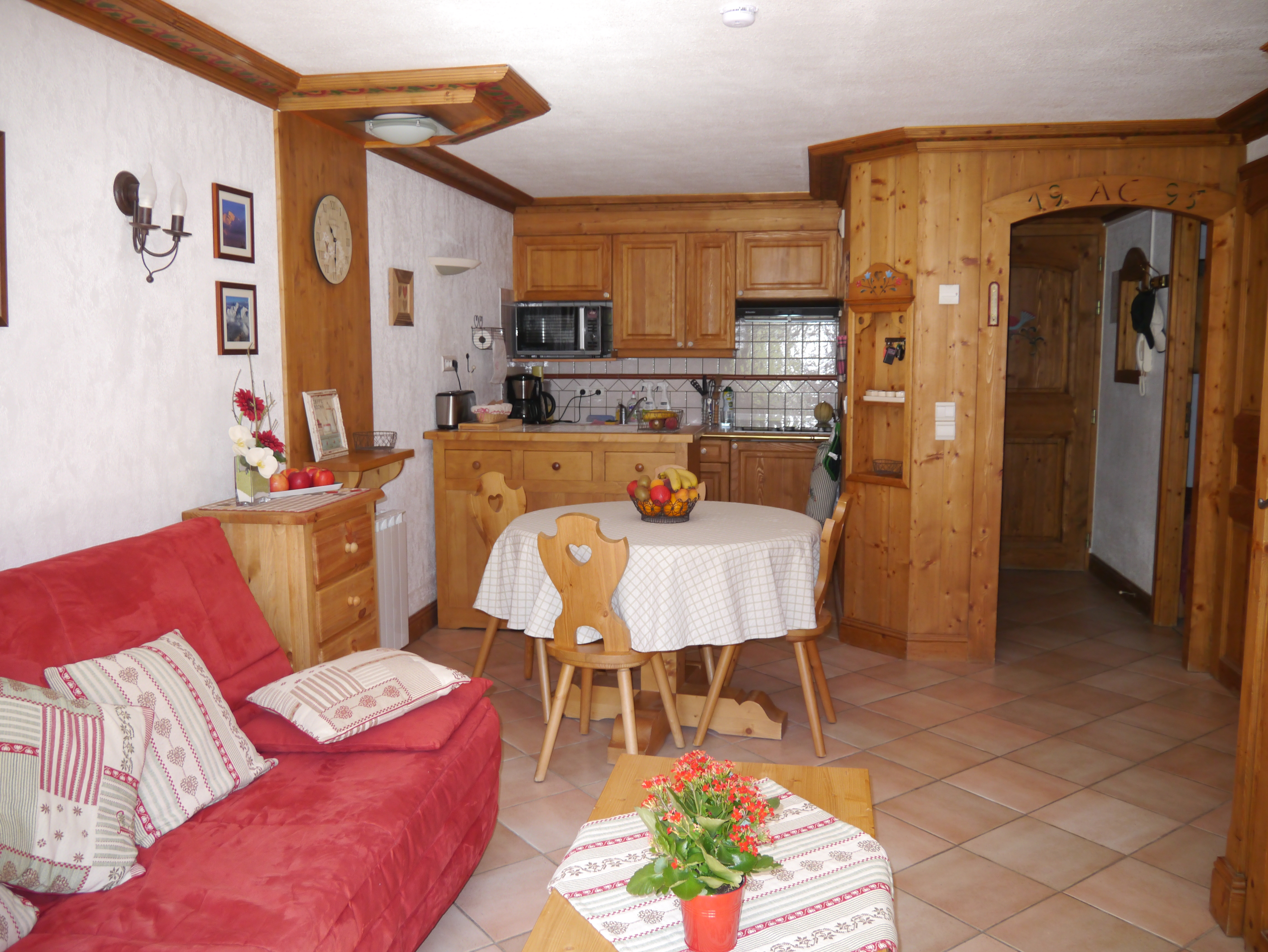 VALLEE de CHAMONIX village d' ARGENTIERE