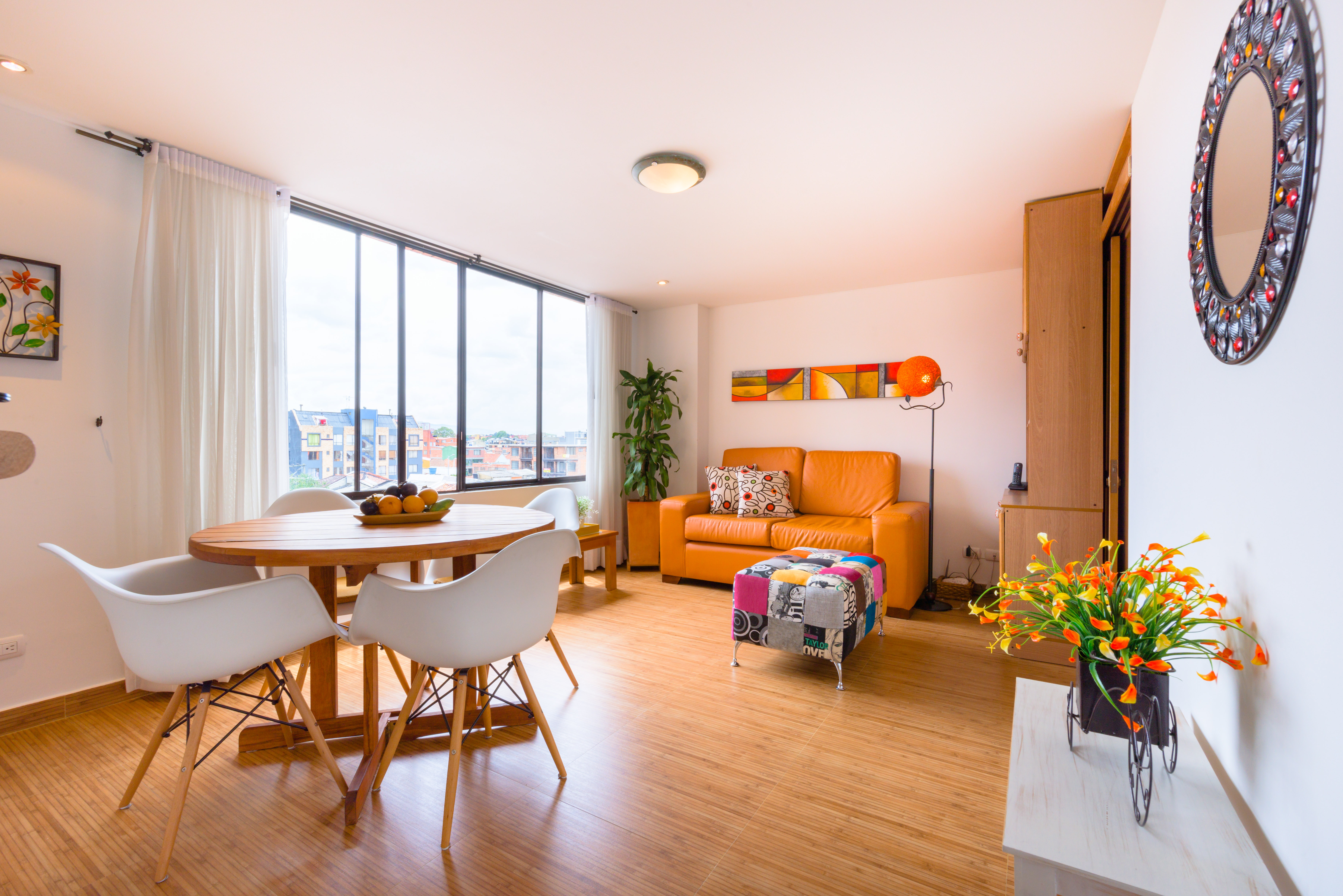 Sunny flat with excellent view in Teusaquillo, Bogotá