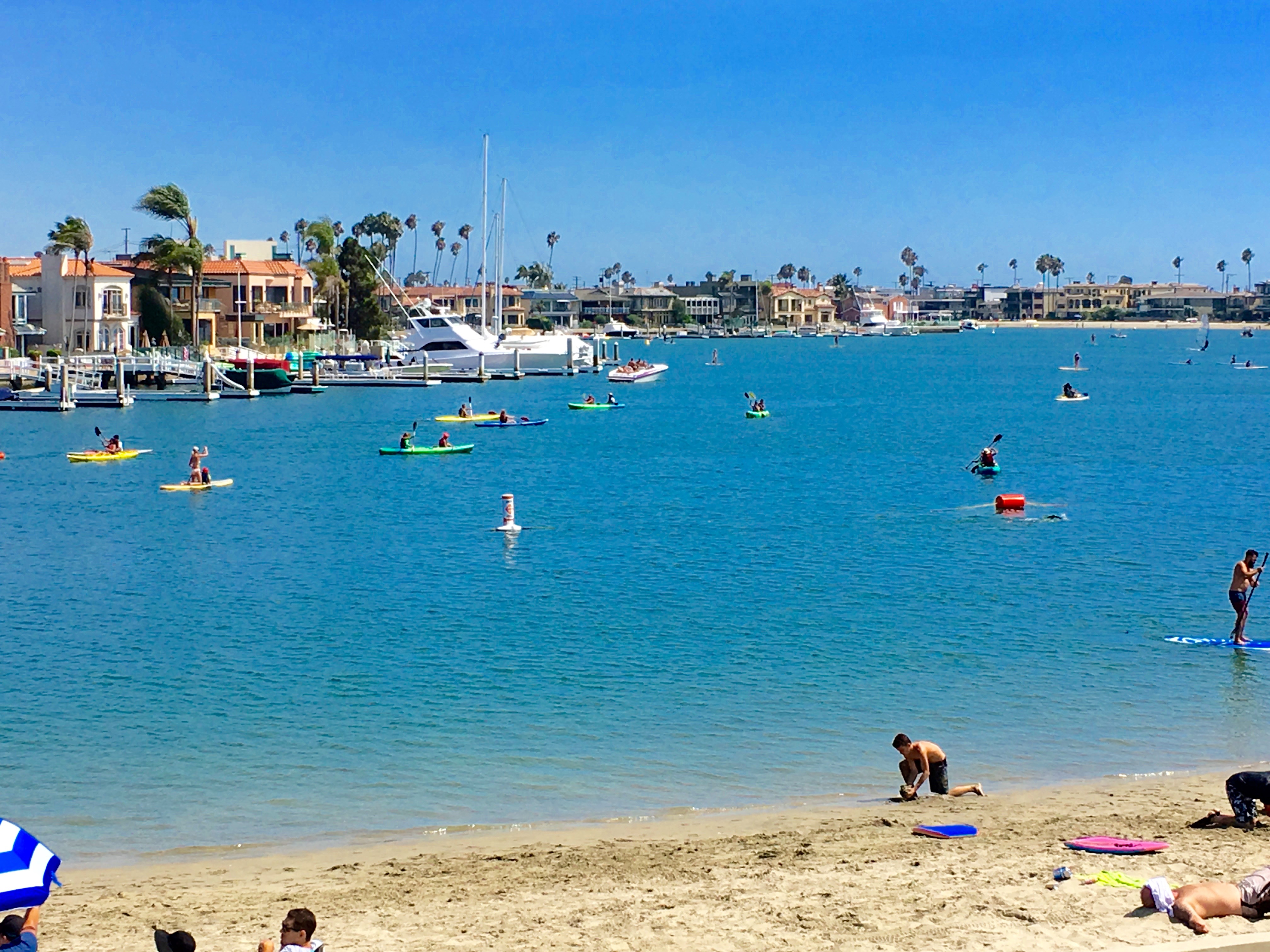Belmont Shore Beach, Long Beach, CA - California Beaches