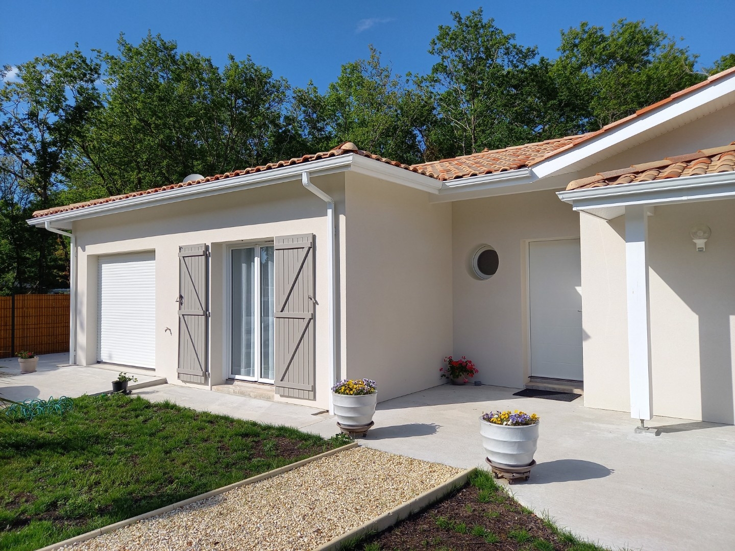 2 rooms, terrace, construction  2021