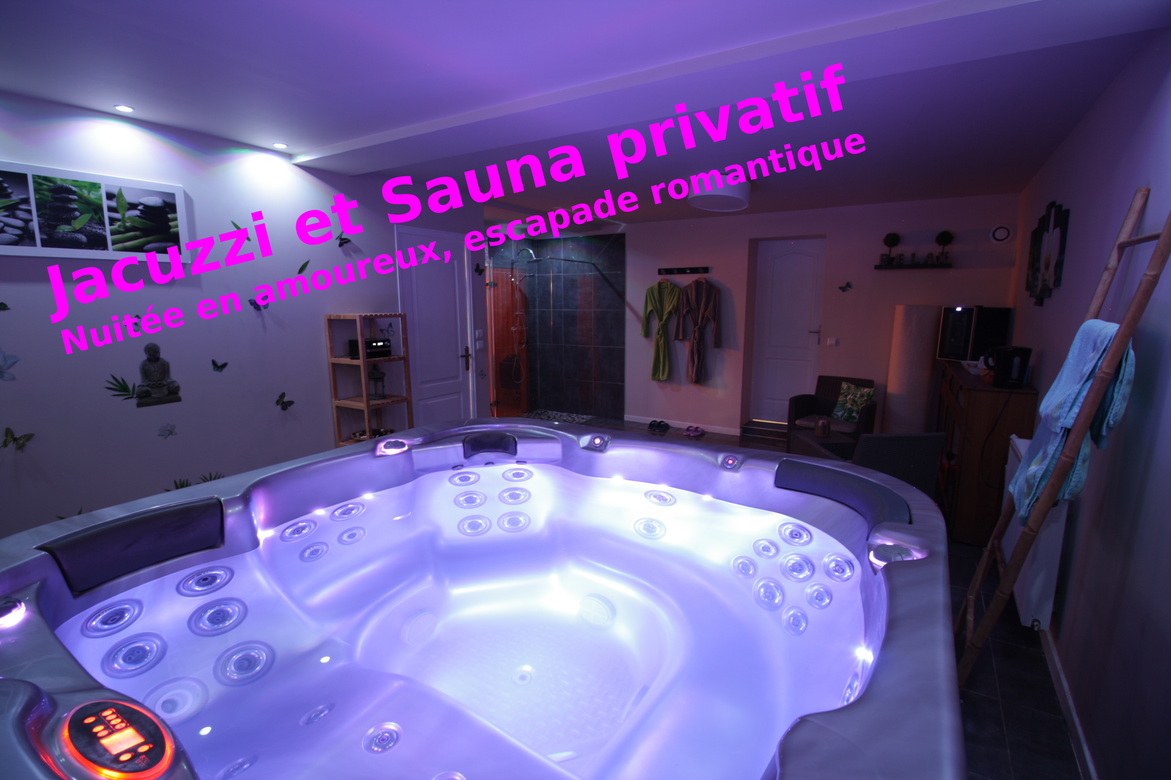 Le Cocon,  Jacuzzi and private sauna