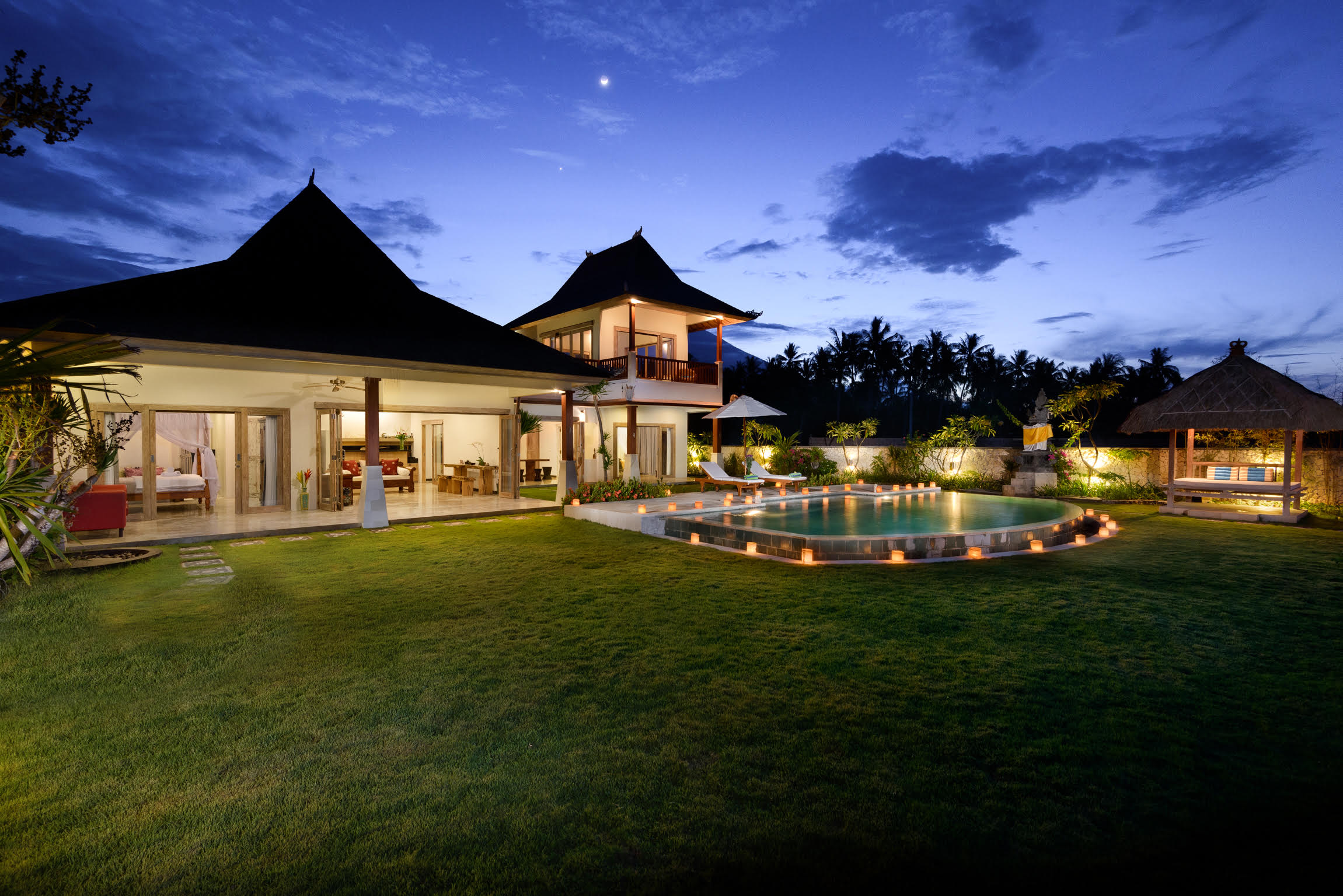 Villa Agung Beach Front In Amed Villas For Rent In Abang Bali Indonesia