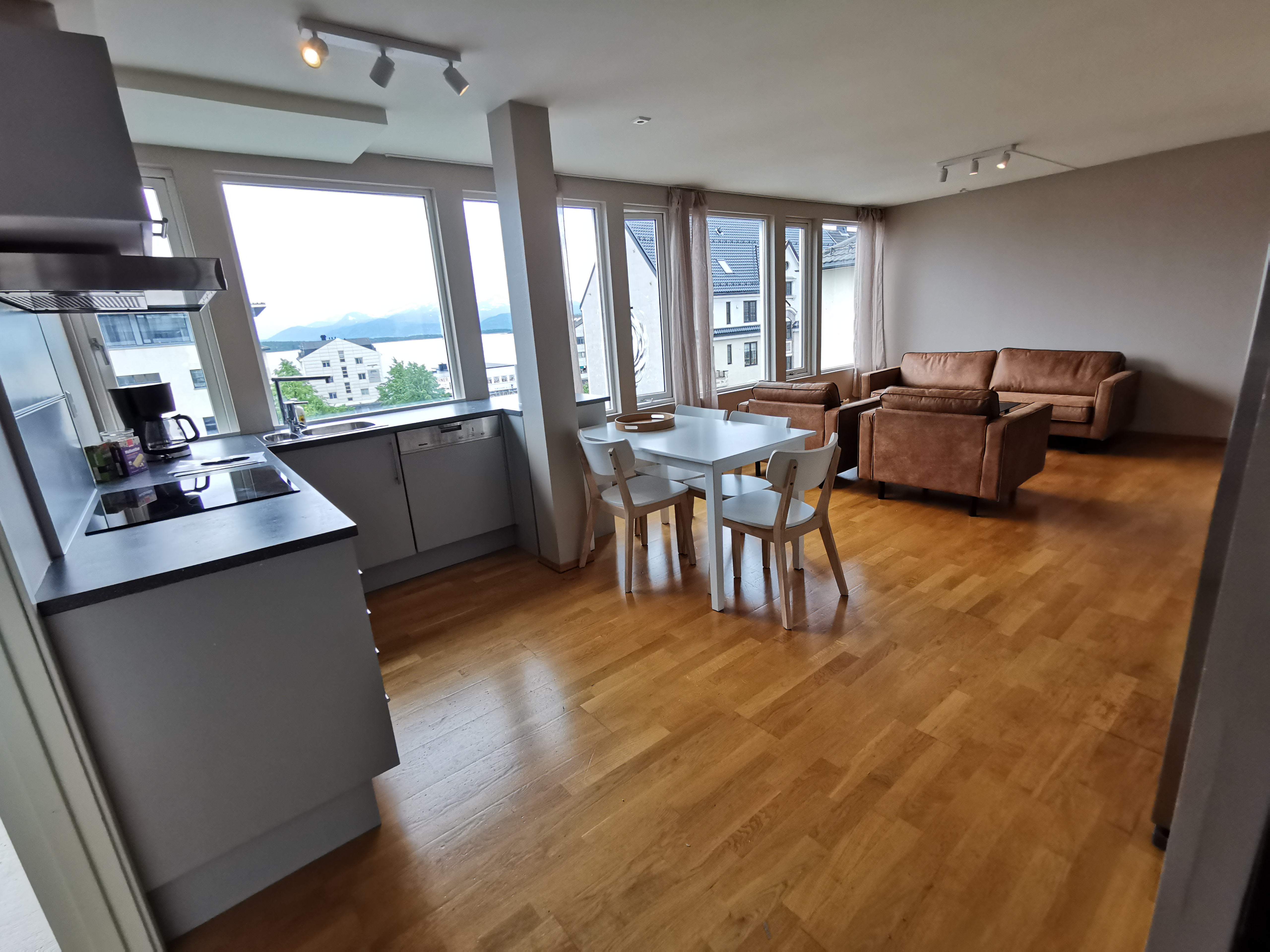 Modern 3-room apartment in the center of Molde