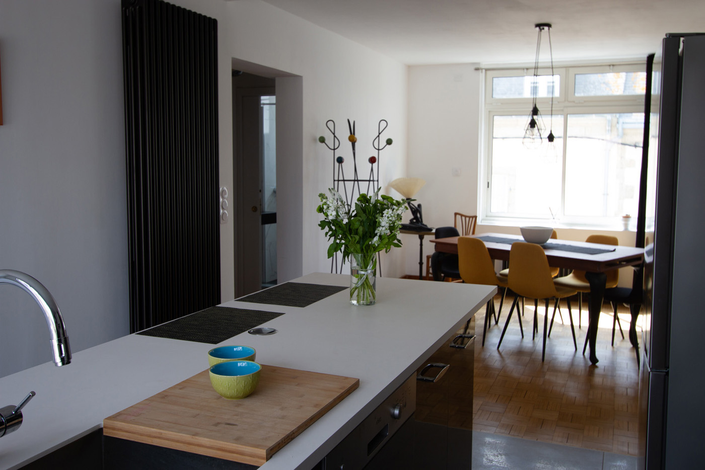 Spacious apartment terrace - town and beach