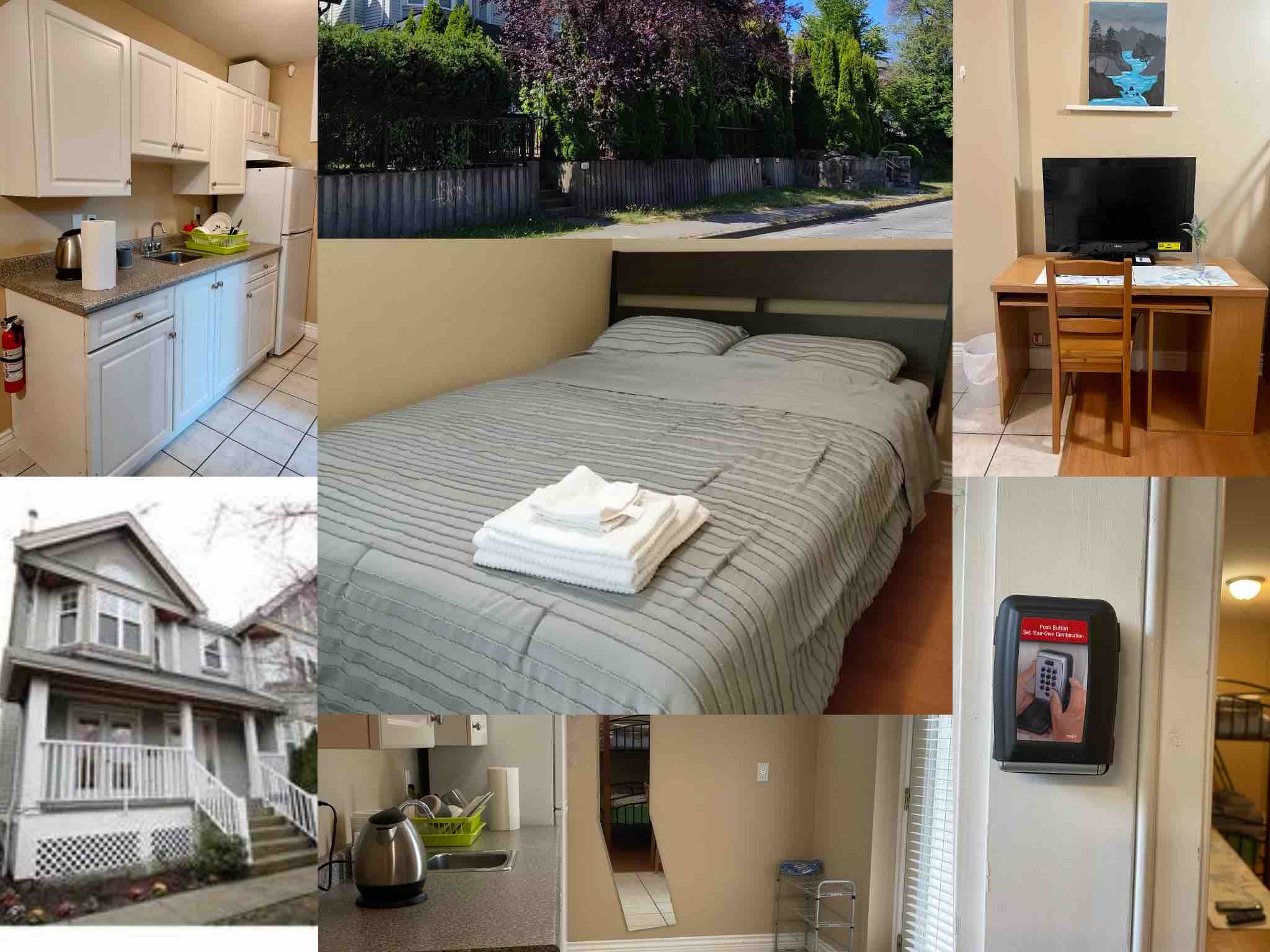 Private guest suite in central Vancouver