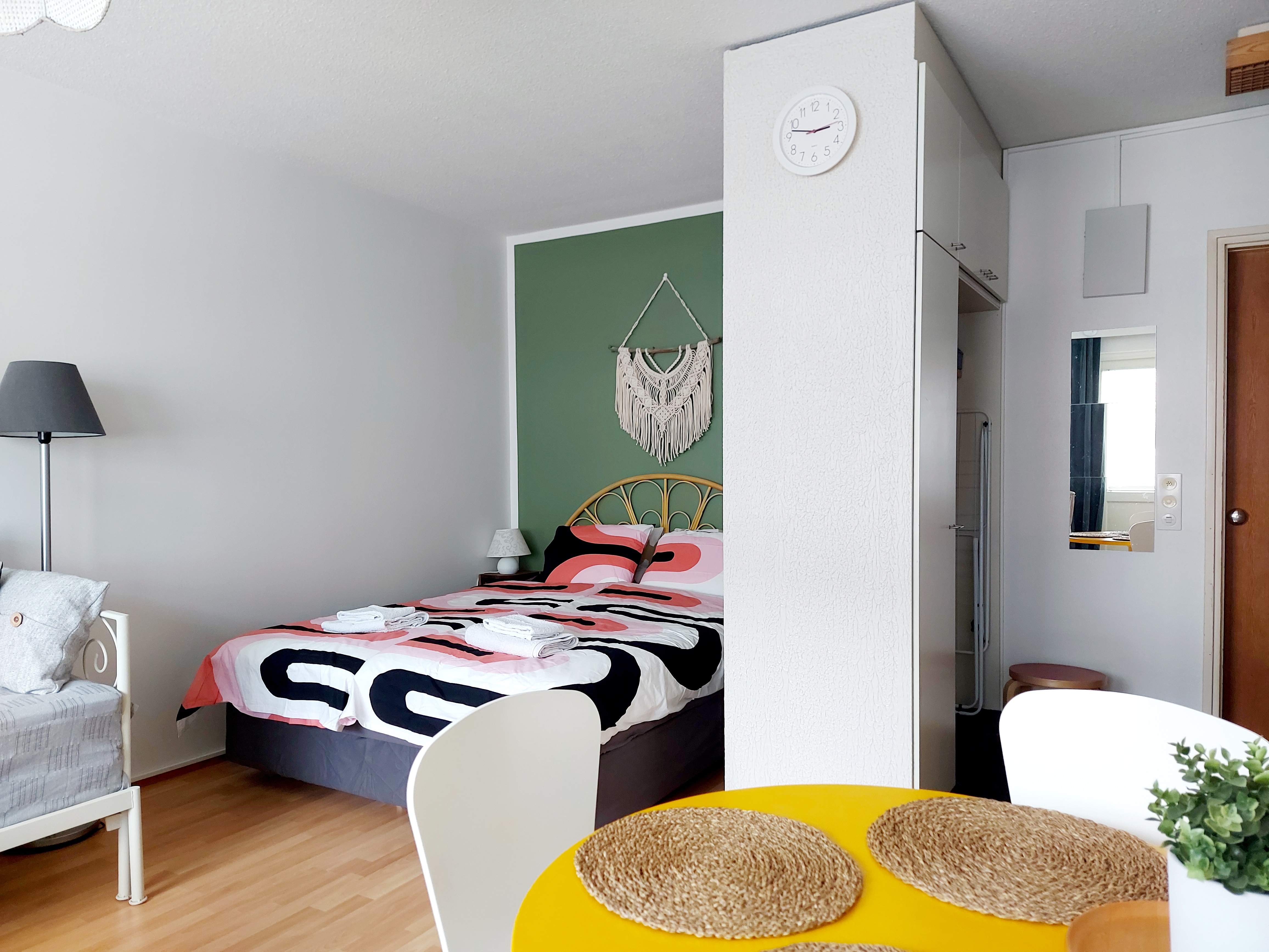 Apartment in city center, free parking