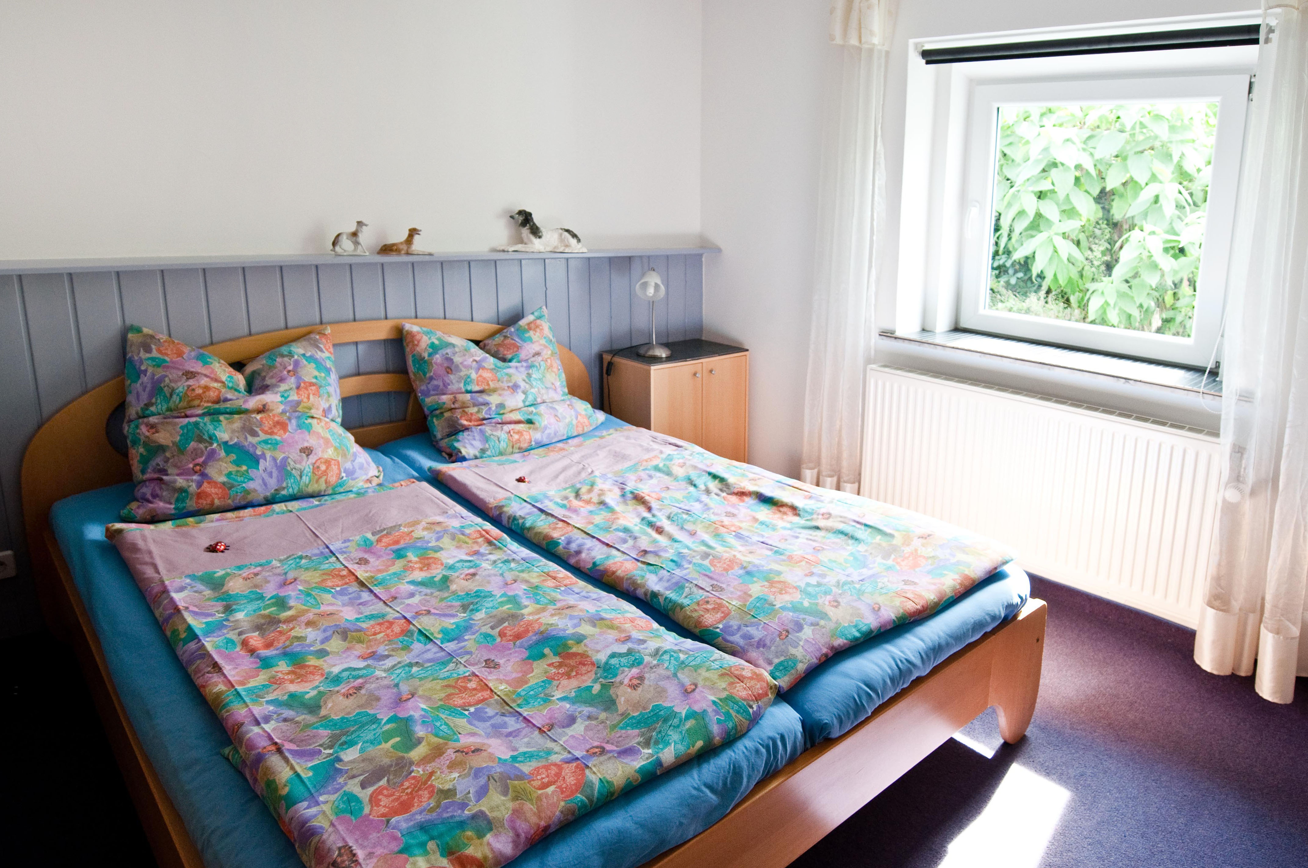 Blue Jewel in Green Borough in Johannisthal, Berlin