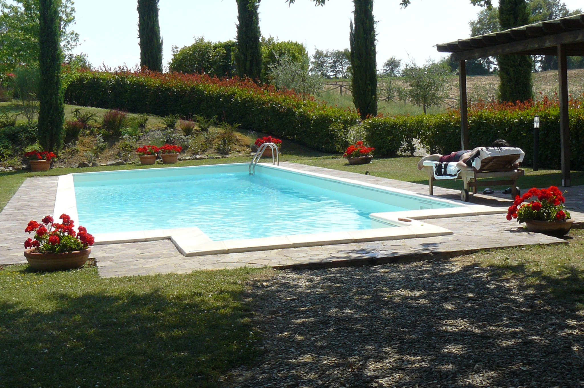 House in Chianti with a pool