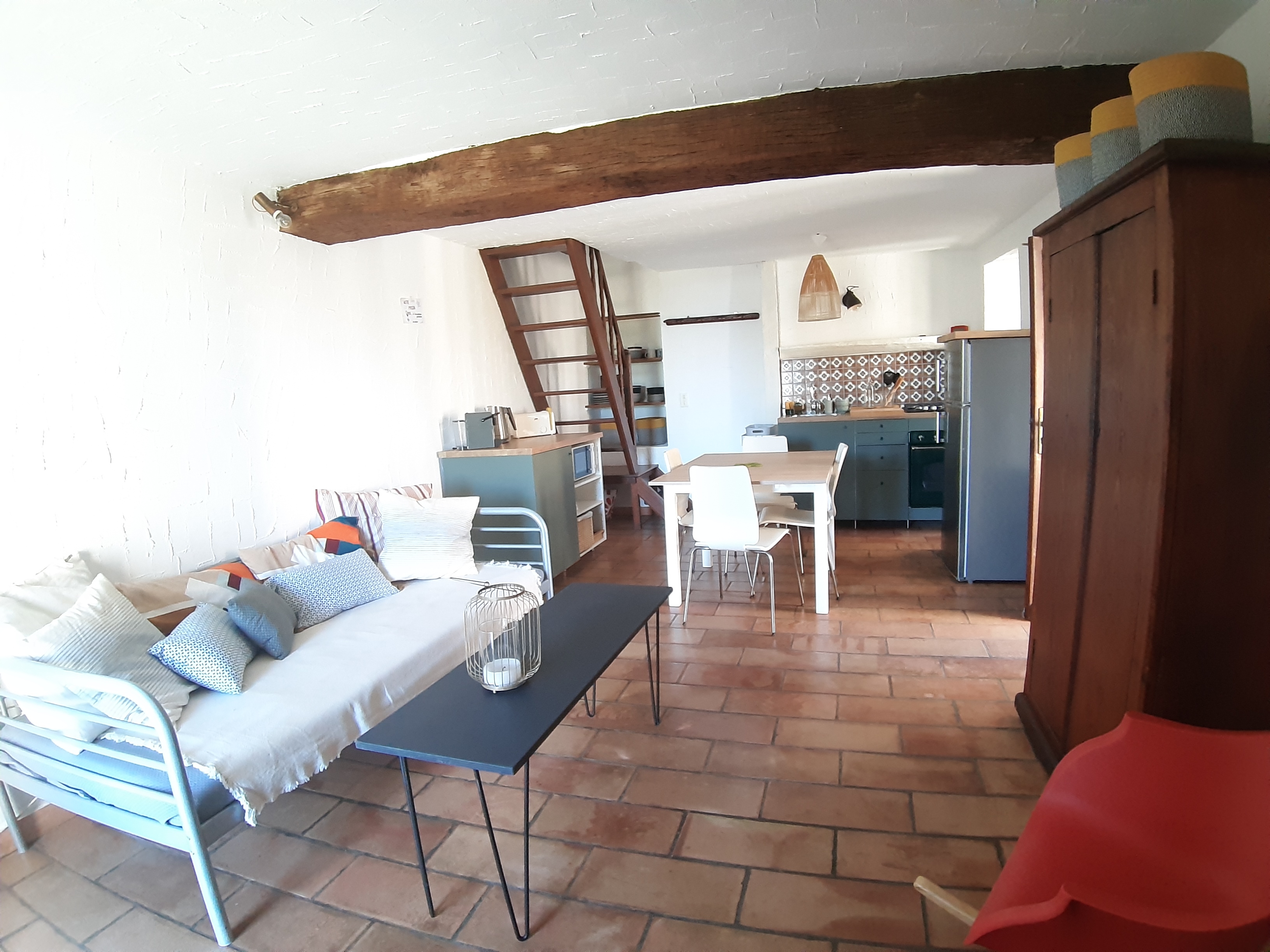 Traditional Corsican village house