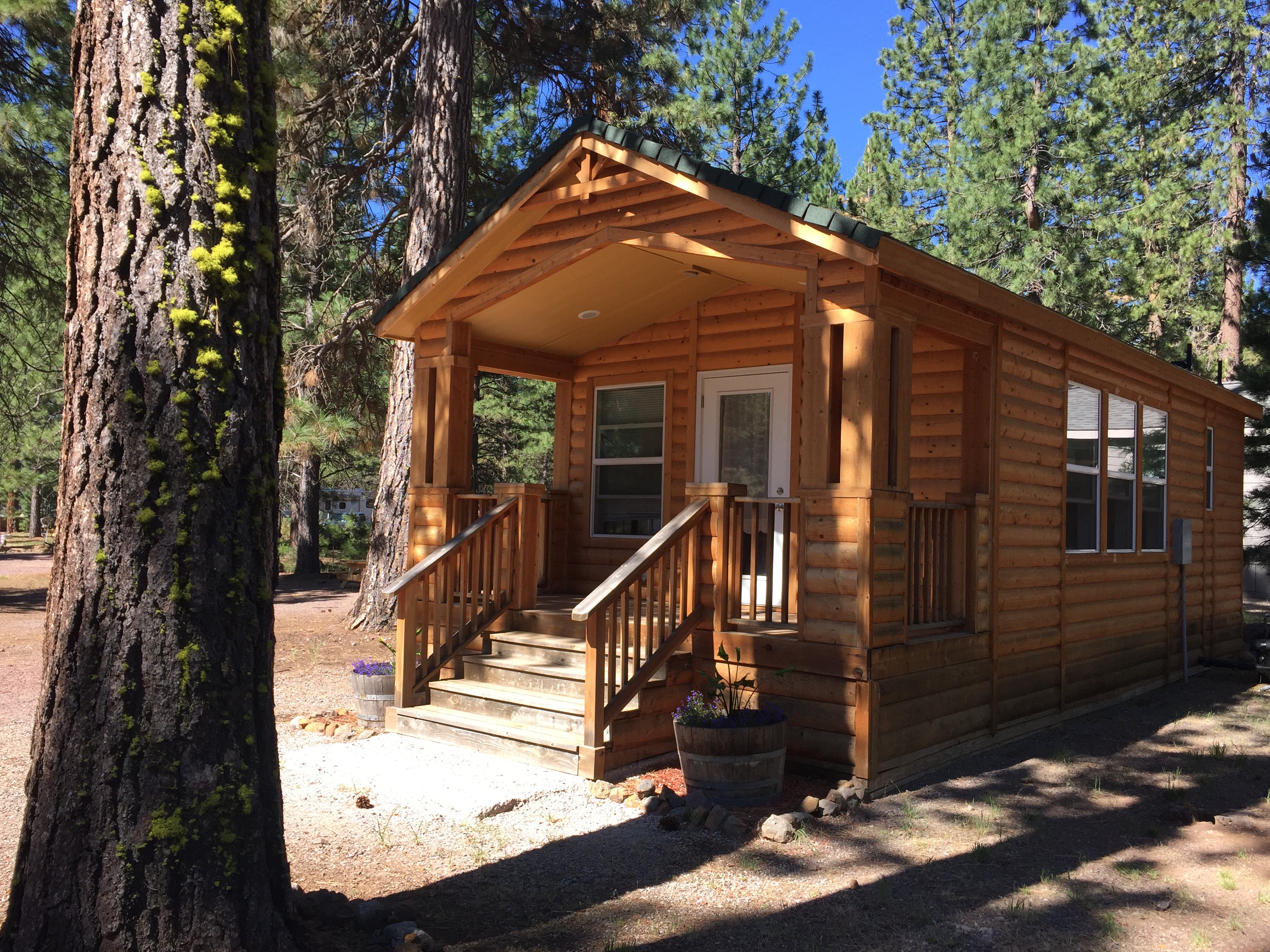 Rustic Log Cabin at Lassen West Village