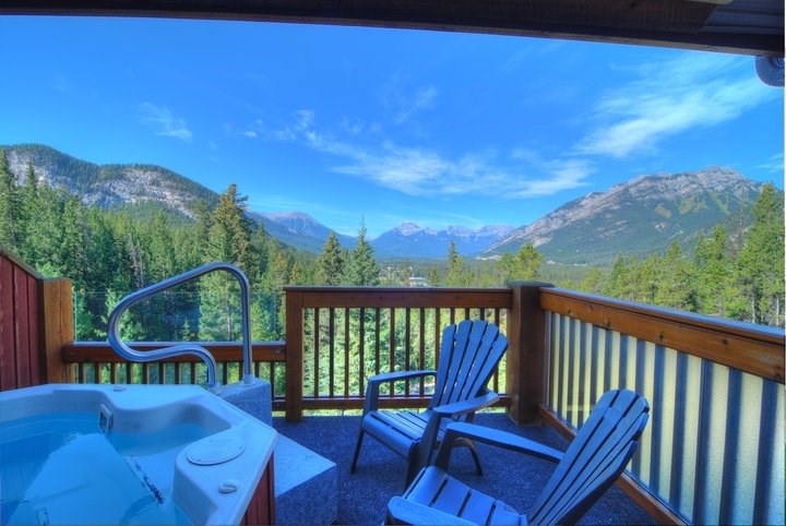Incredible Banff Getaway In A Great Location Private Hot Tub Condominiums For Rent In Banff Alberta Canada
