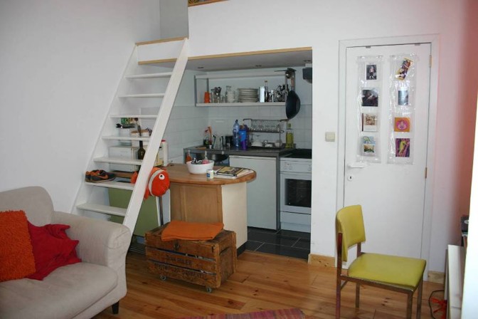 Studio flat in St Gilles, Brussels in Saint-Gilles, Brussels
