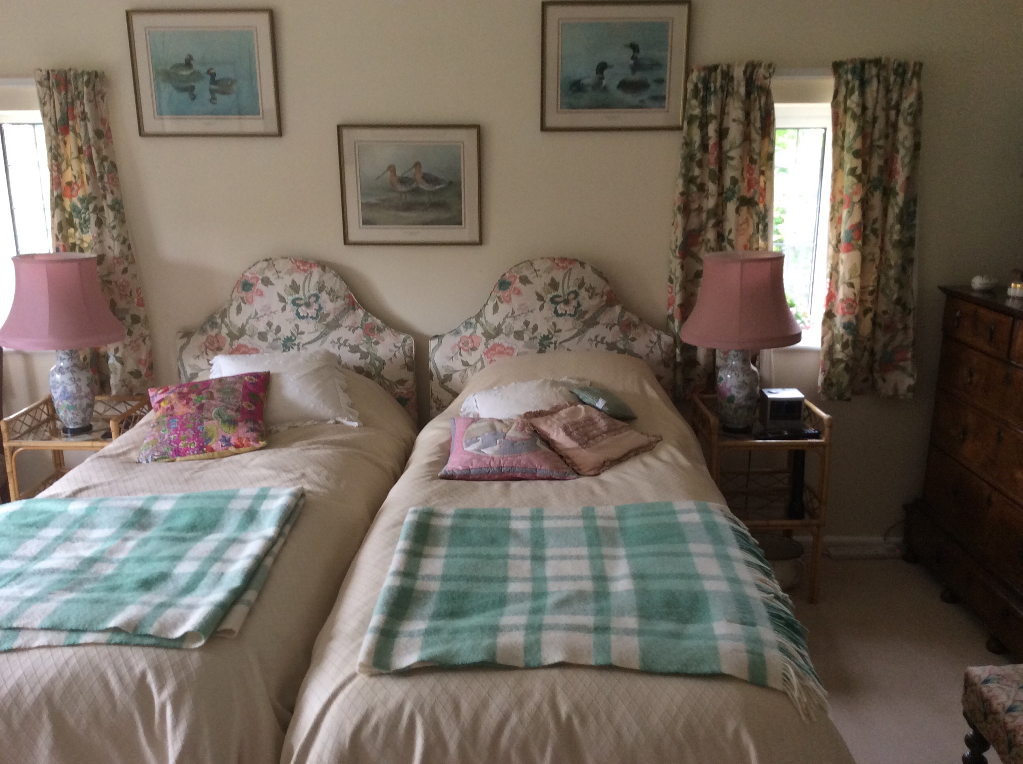 Smokey Cottage bedroom 1 double (opt. Twin)