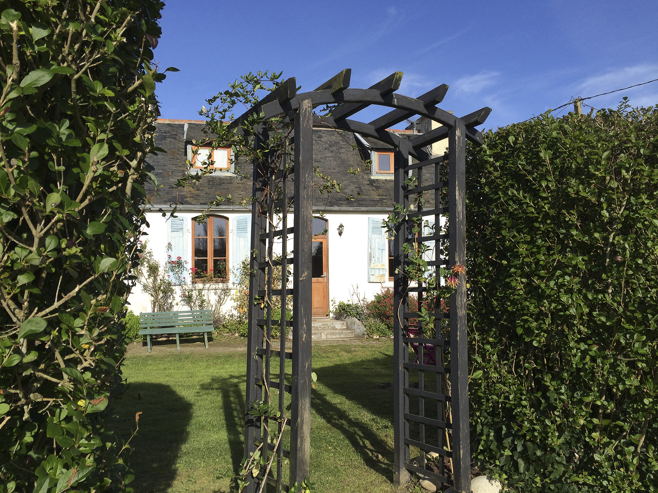 Fisherman's house with large garden
