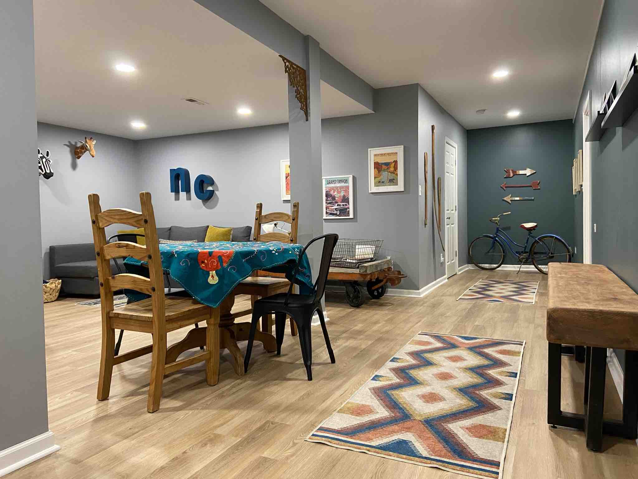 Brevard Base Camp FIRE PIT/ CYCLE GARAGE/ARCADE