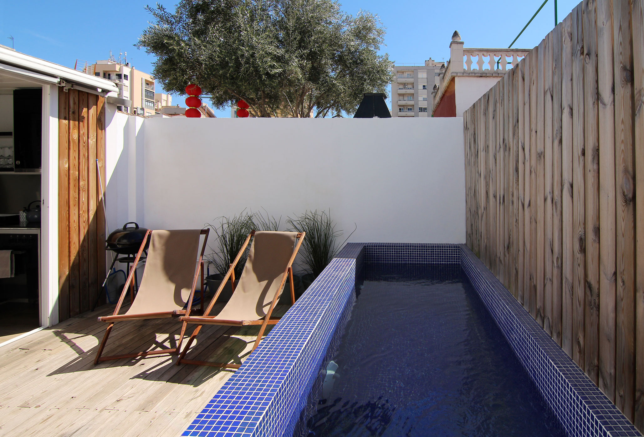 Sunny container house with pool | ETV/8687 in Palma de Mallorca, Mallorca