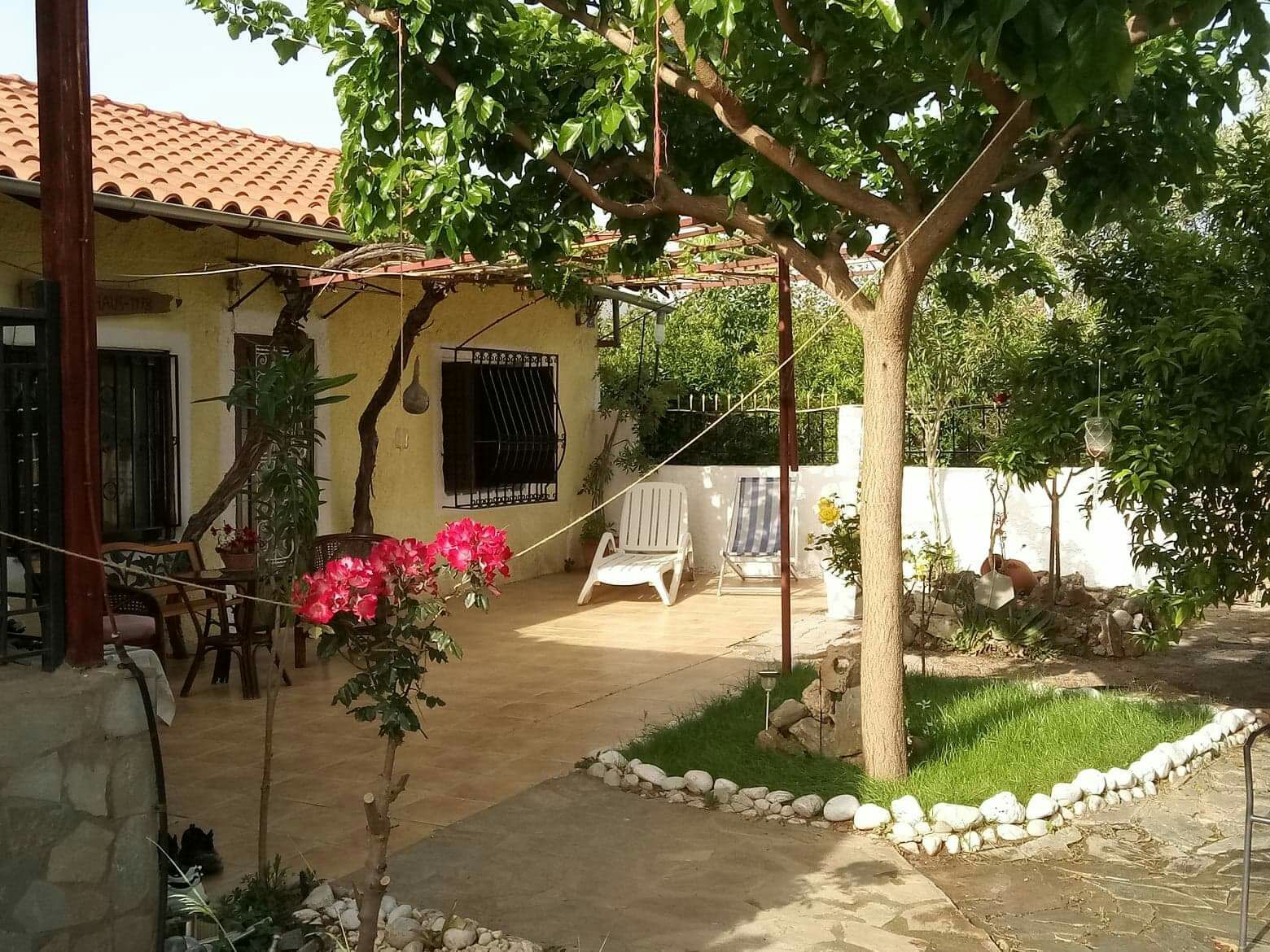 Panos' and Chrisa's house