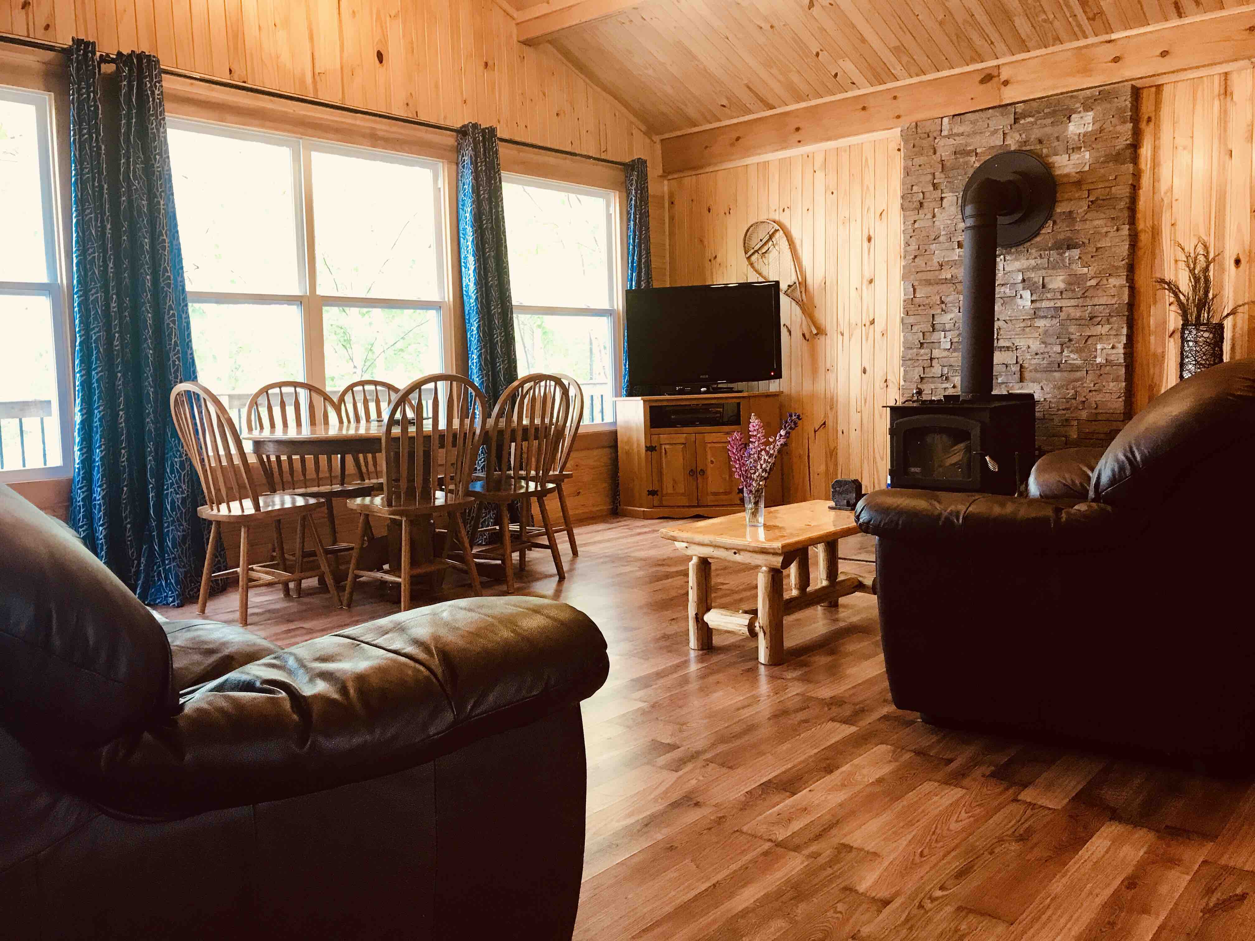 Sandy Lake Retreat Cabins for Rent in Howley, Newfoundland and