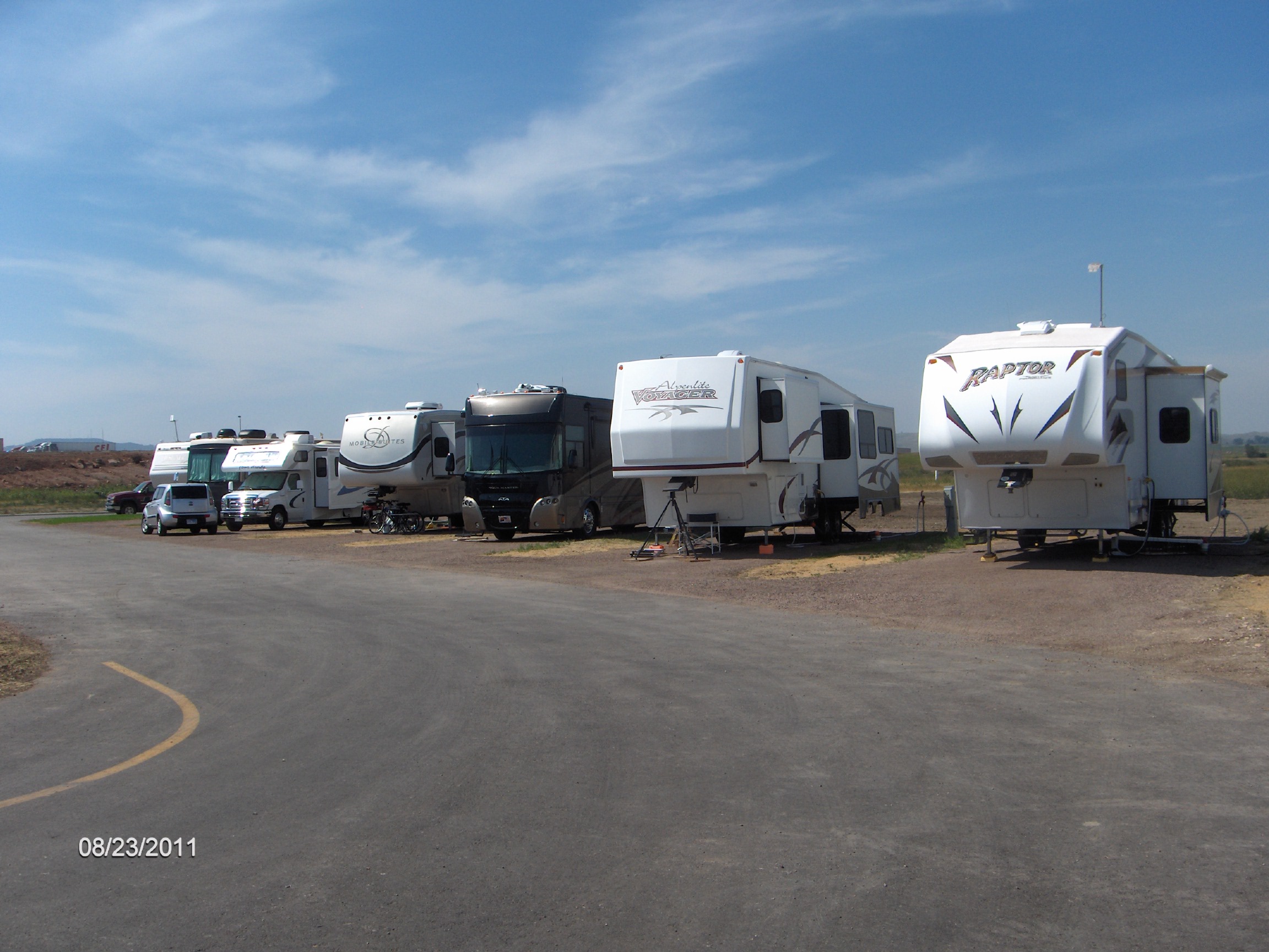 This is an RV Park!! (Space 1) Campsites for Rent in Box Elder (Rapid City area), South