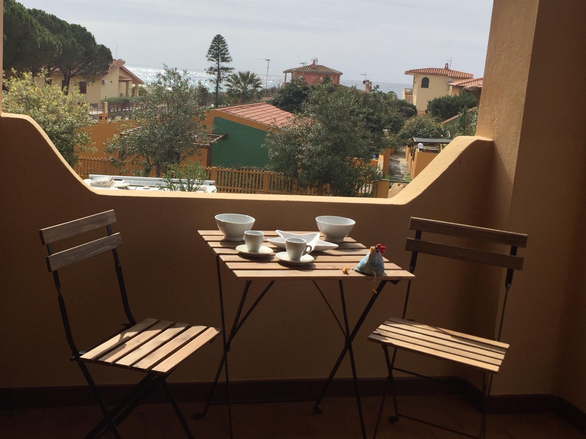 Sardinia seaside vacation panoramic apartment