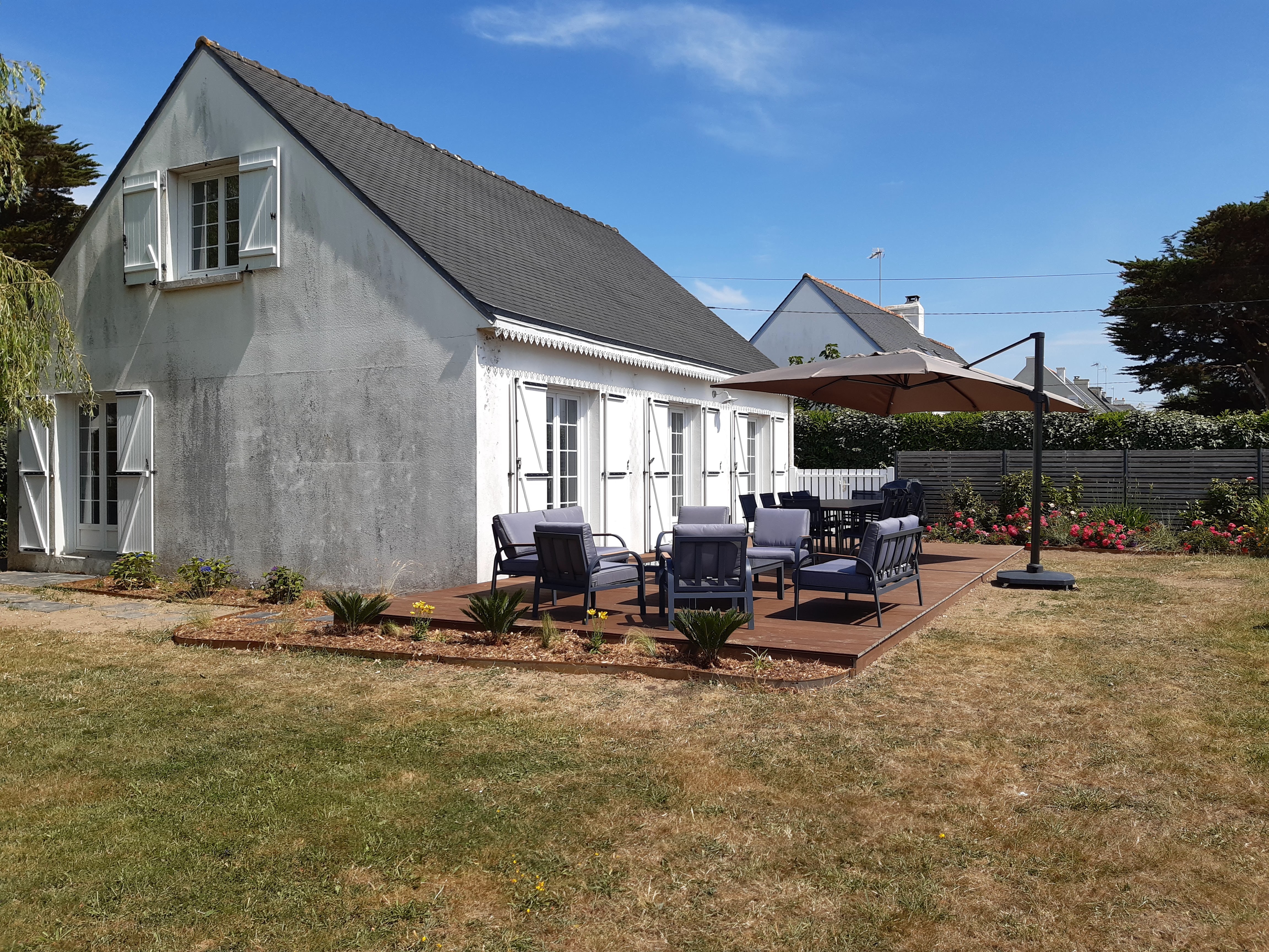 House in Saint-Gildas-de-Rhuys, 800 m from the beach.