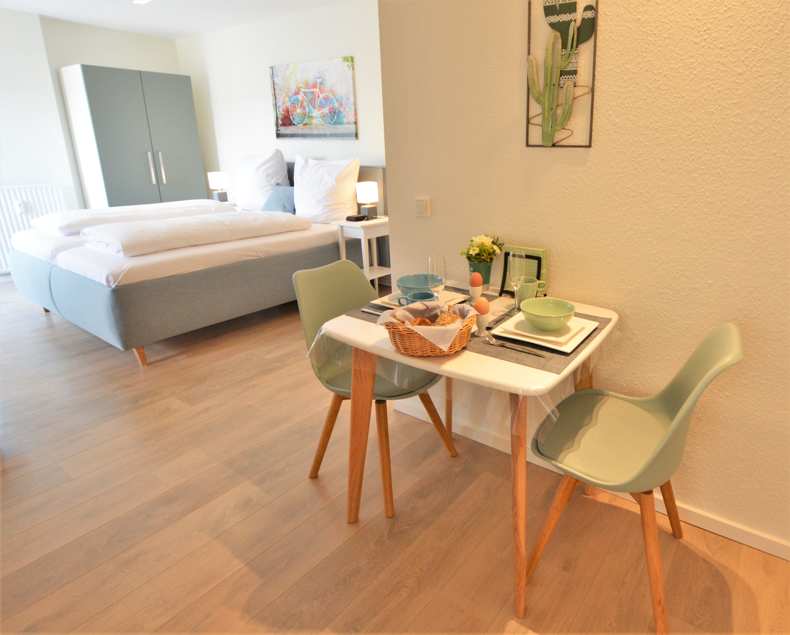 Central, modern and cozy 1-room apartment