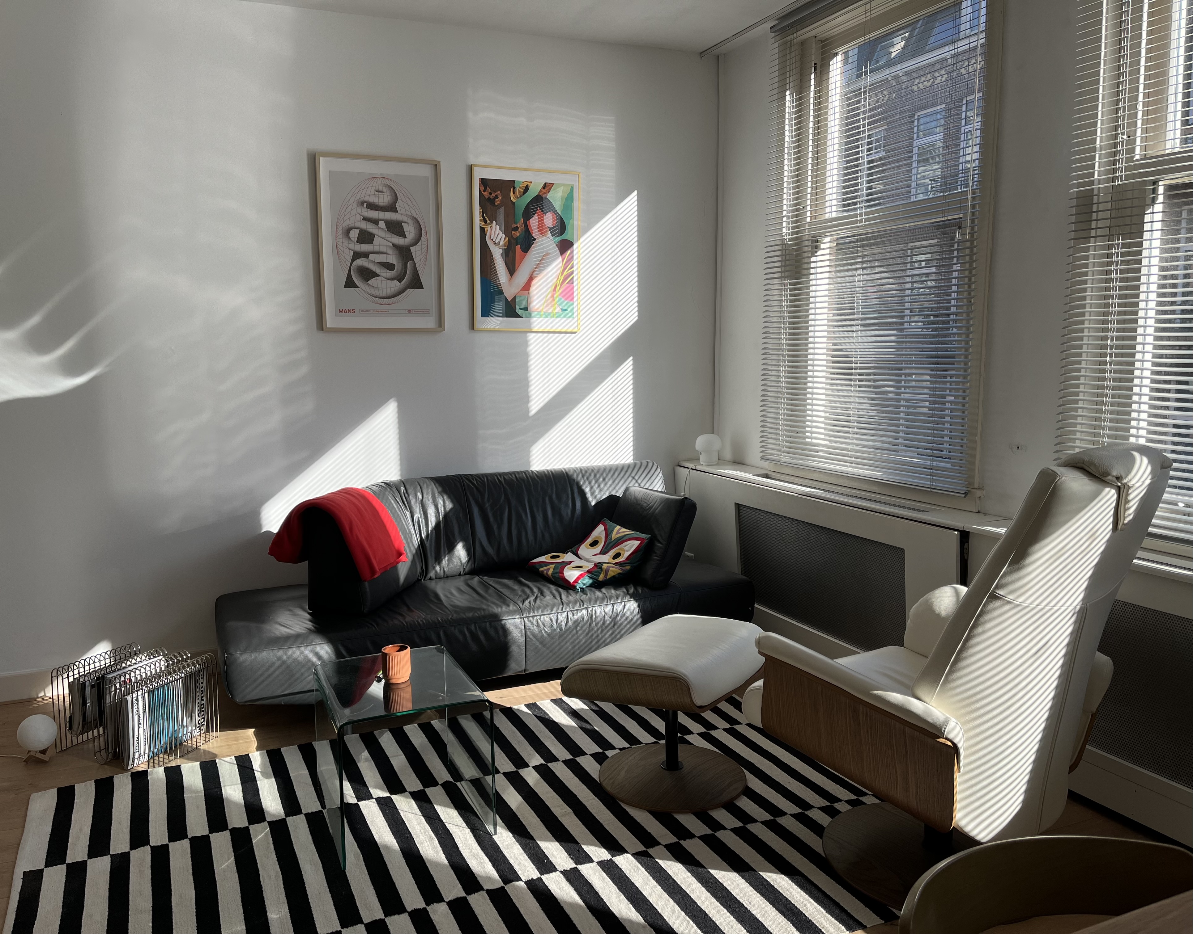 Stylish 1-bedroom apartment with a balcony — Amsterdam stay