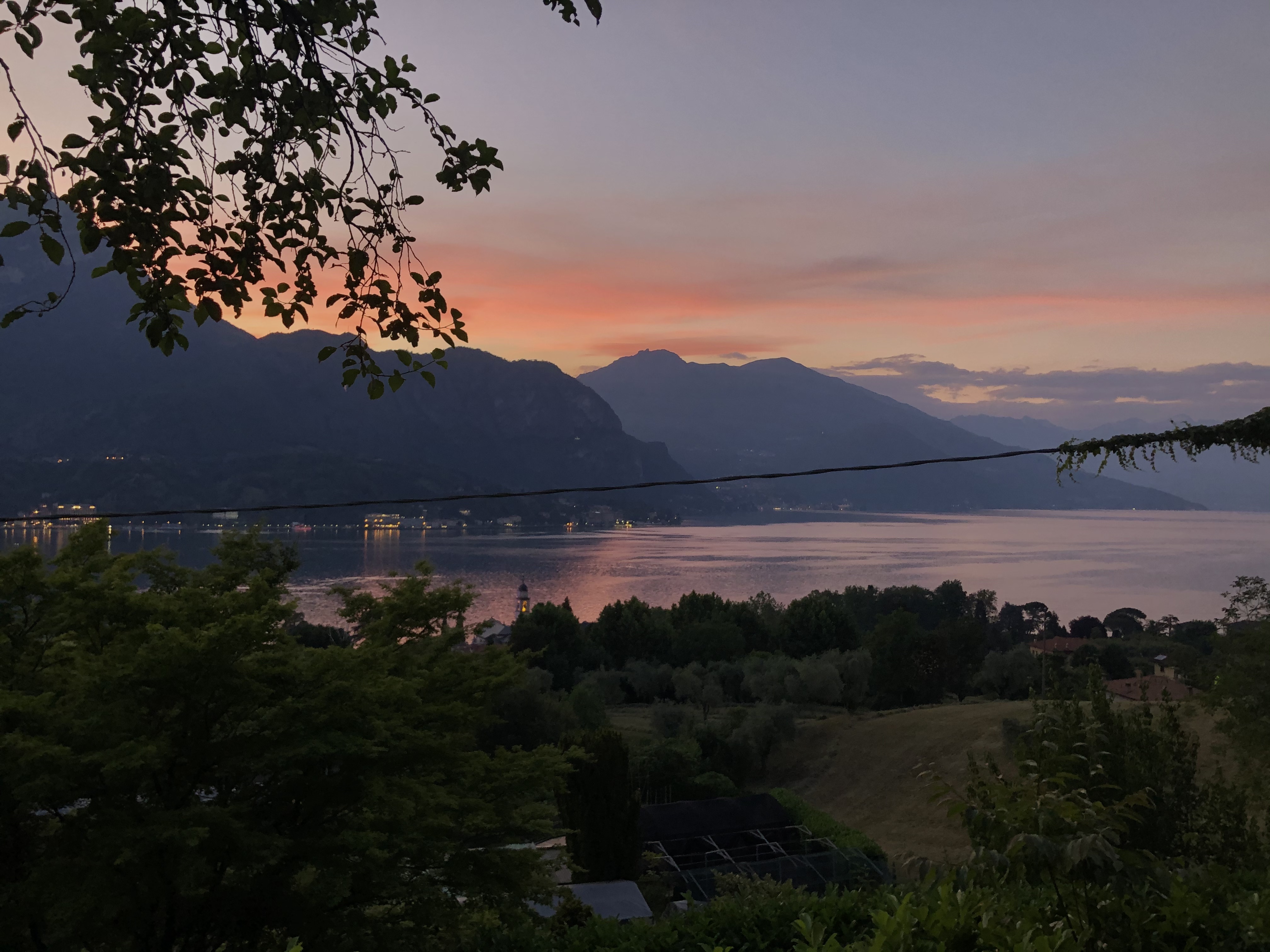 Bellagio & sunset - Lezzeno Ca’ Bareta