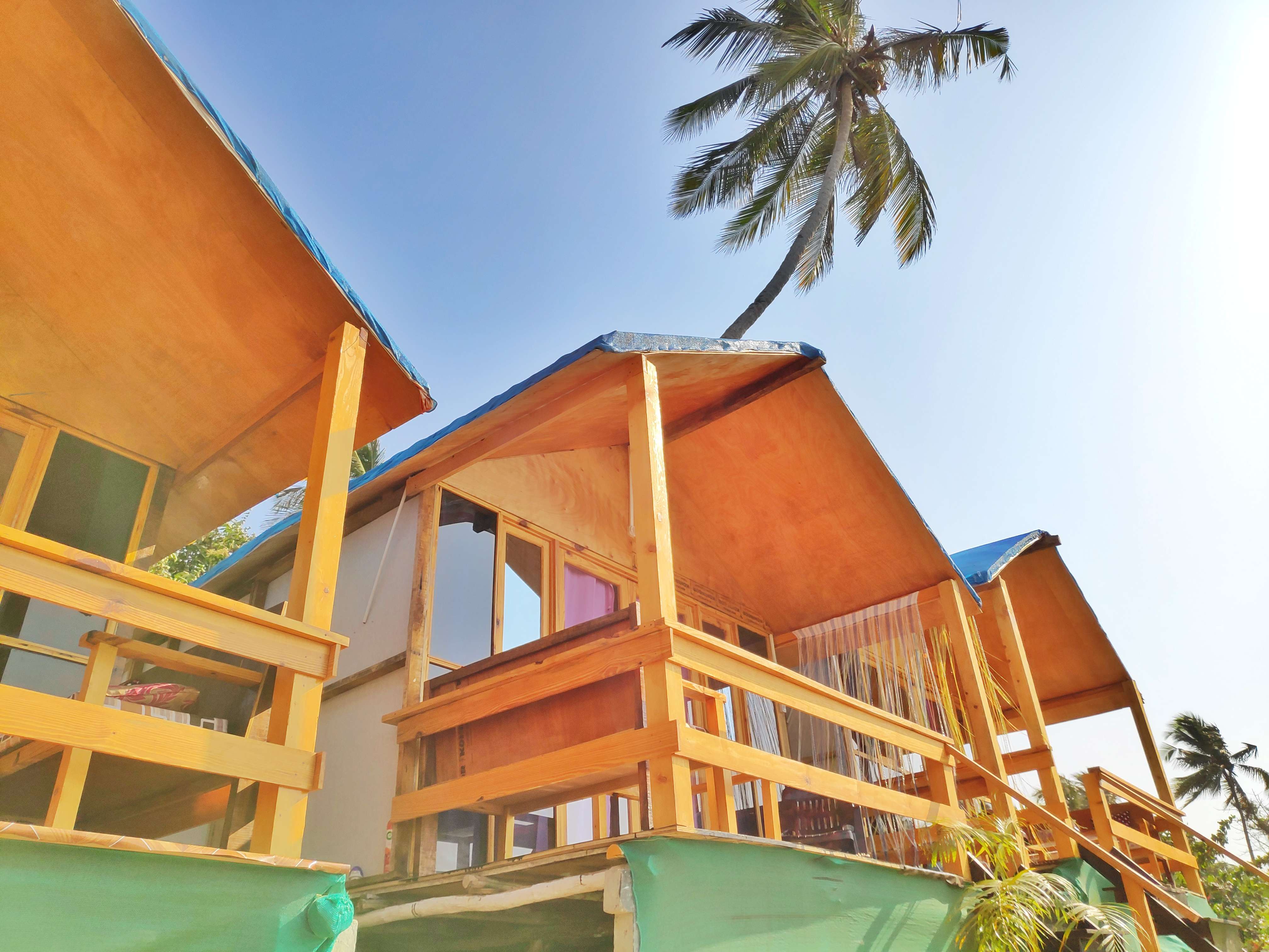 Oceanic sea view Cottage in Palolem beach Cottages for Rent in