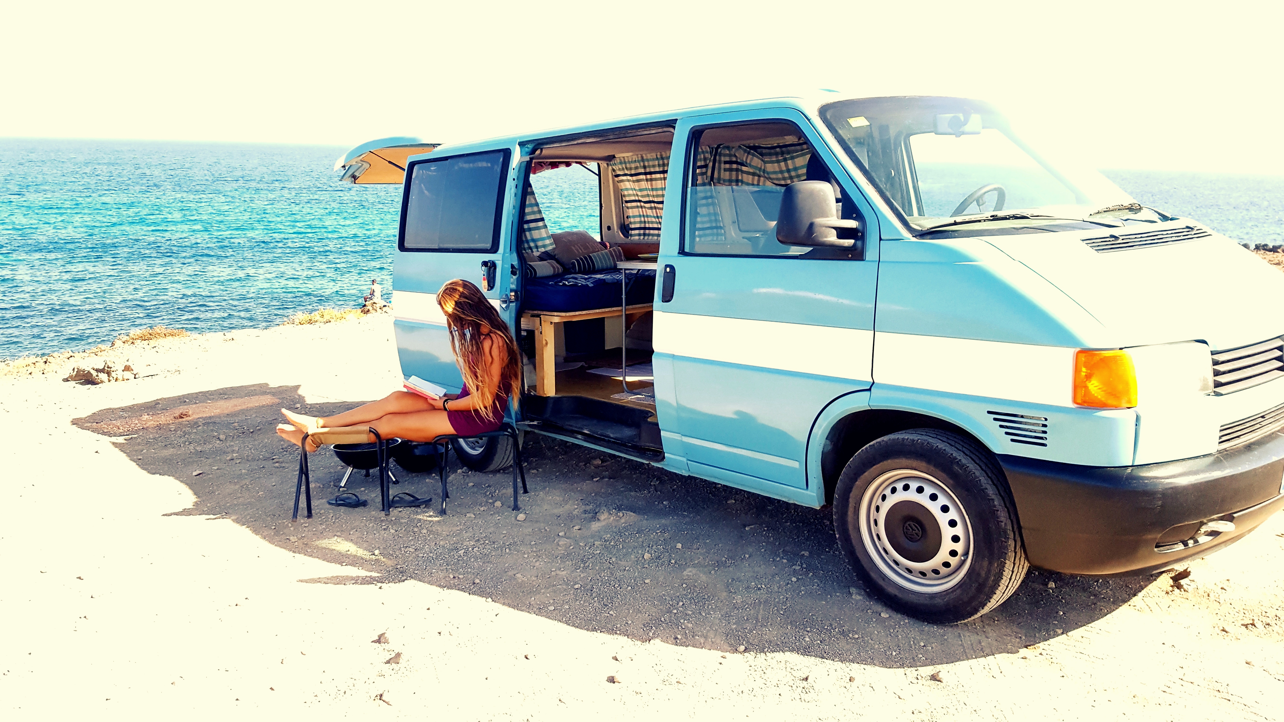 vw campervan tea coffee sugar