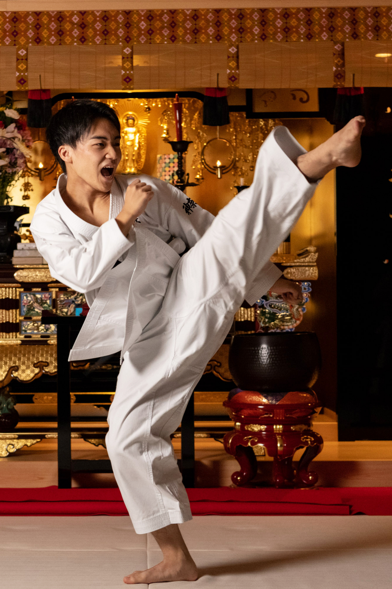 かっこいい蹴りで板割りに挑戦 国際空手教室 Airbnb