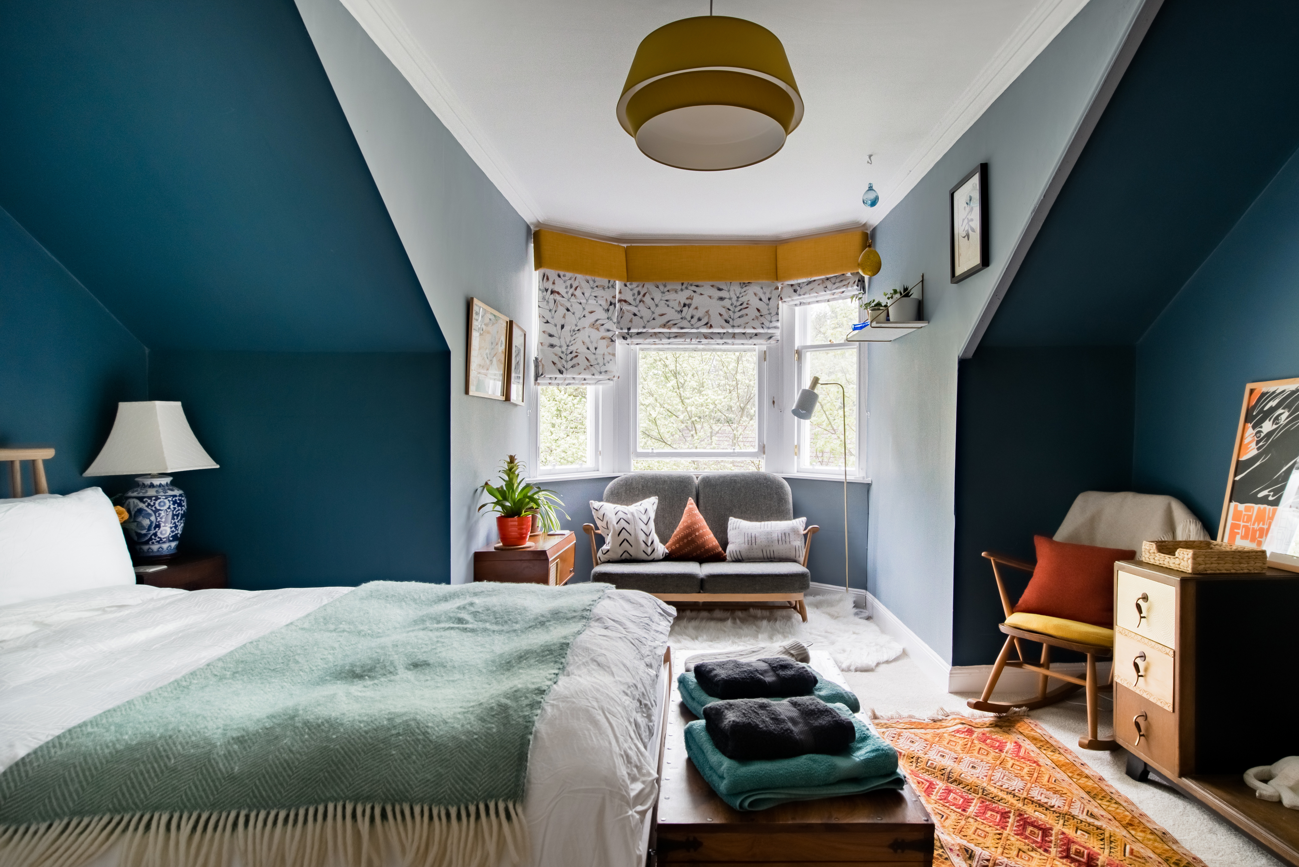 Homey Attic Flat Brimming With Character