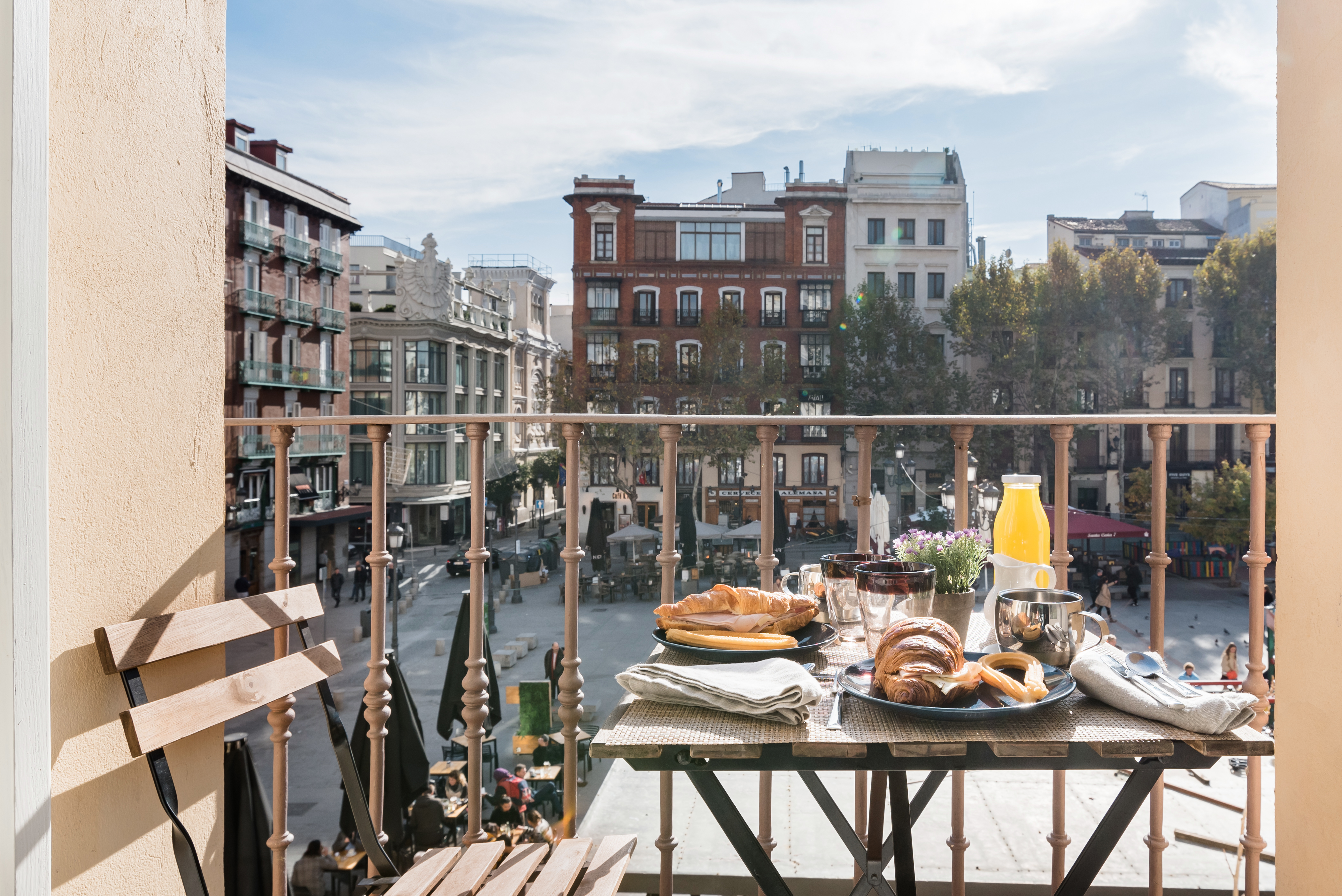 Fresh apartment with a View. Hearth of Madrid