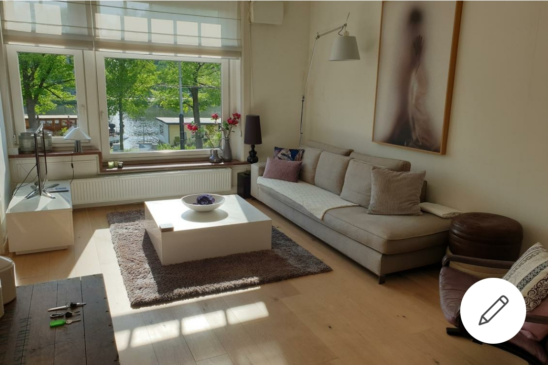 Luxury, spacious, Amstel view! — Amsterdam stay