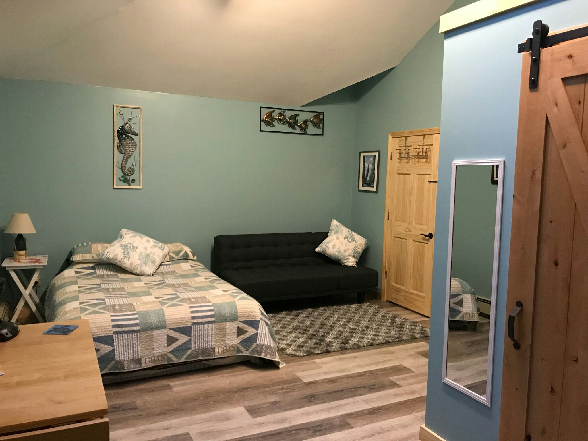 Mystic Apt #2. Self contained and private.