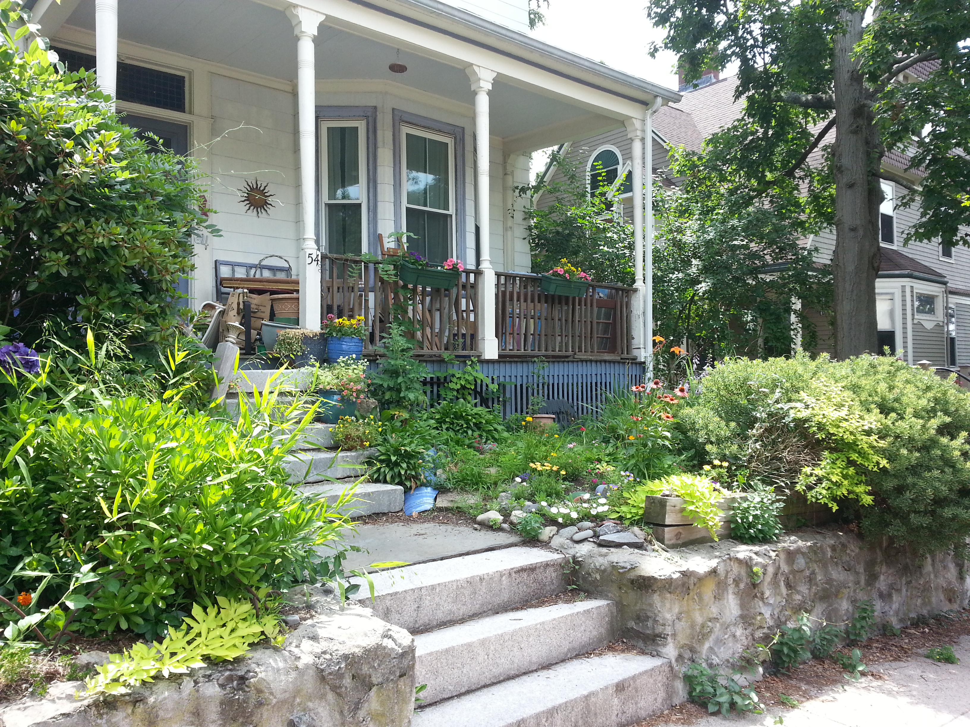 Light and airy separate apt in funky Jamaica Plain