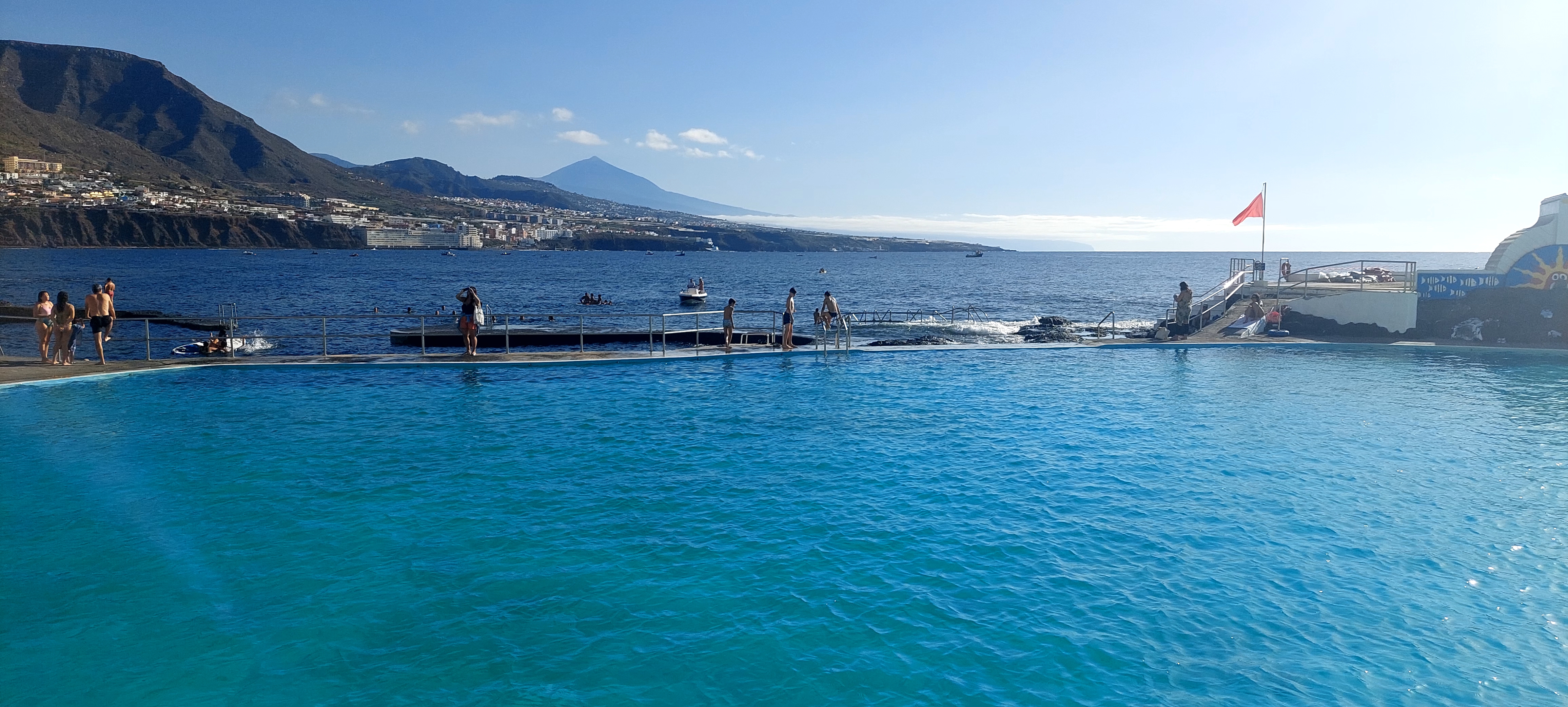 Magnificent oceanfront studio, views of El Teide