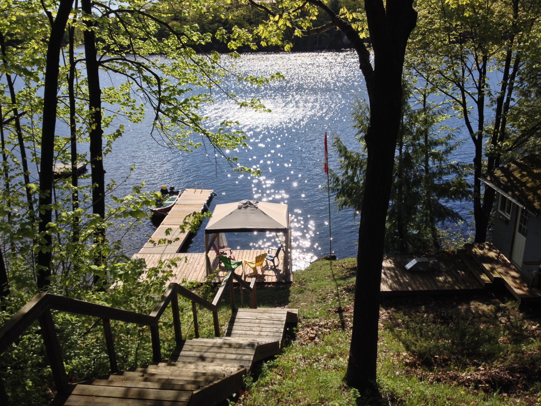 Rustic Island Retreat Bobs Lake Cottages for Rent in South Frontenac, Ontario, Canada