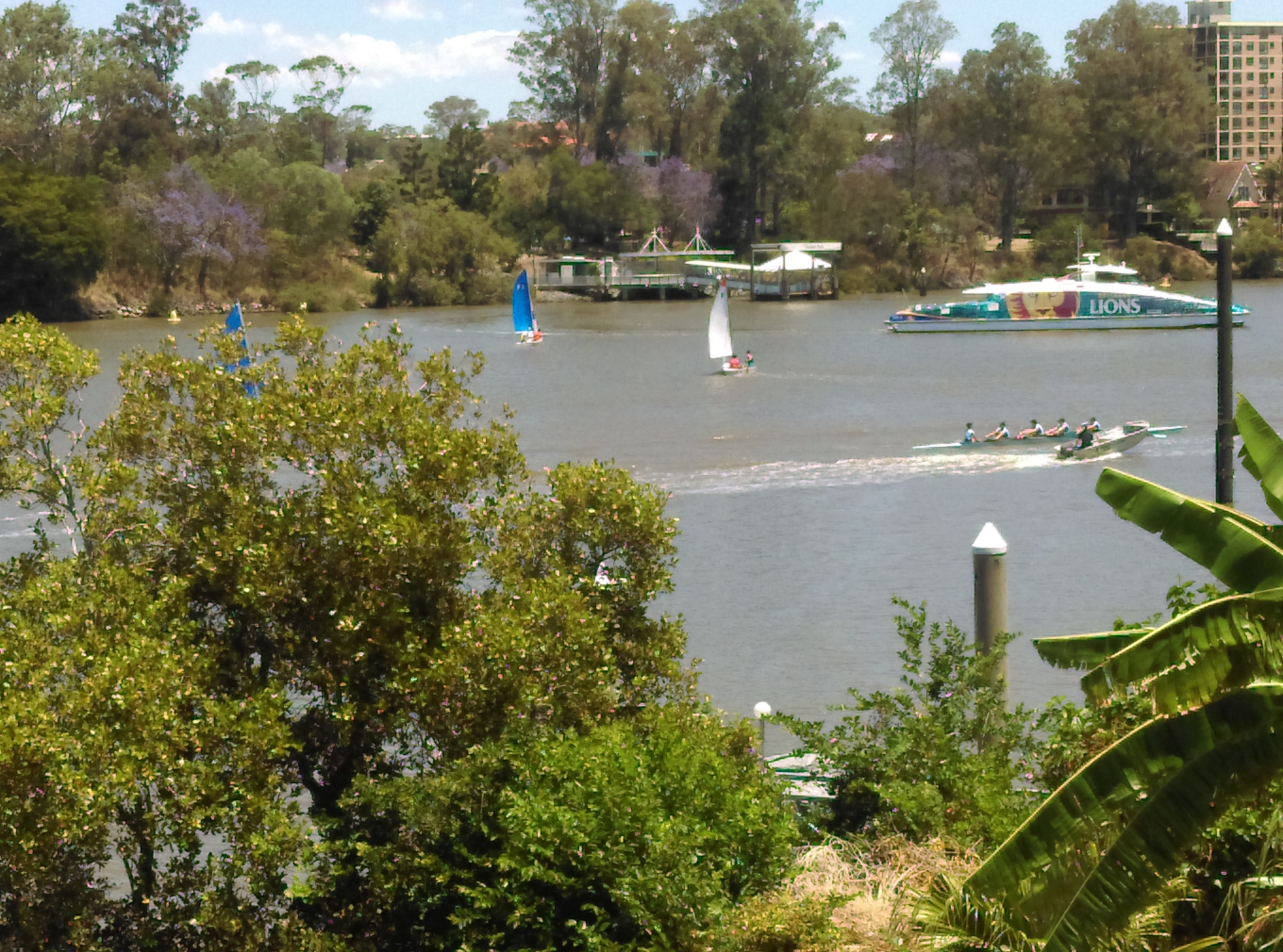 Riverside apartment, West End in West End, Brisbane