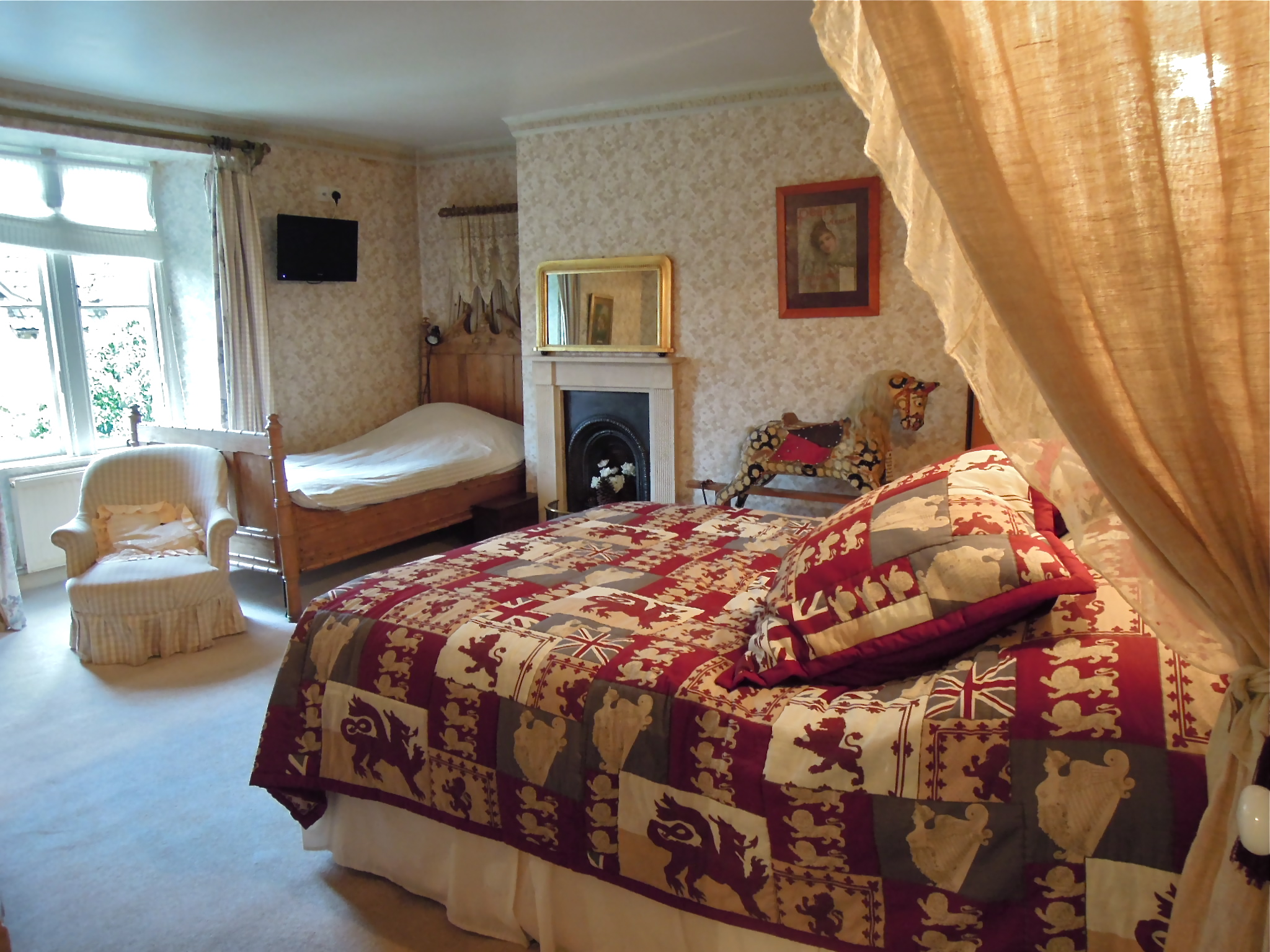Fosse Farmhouse - The Pine Room