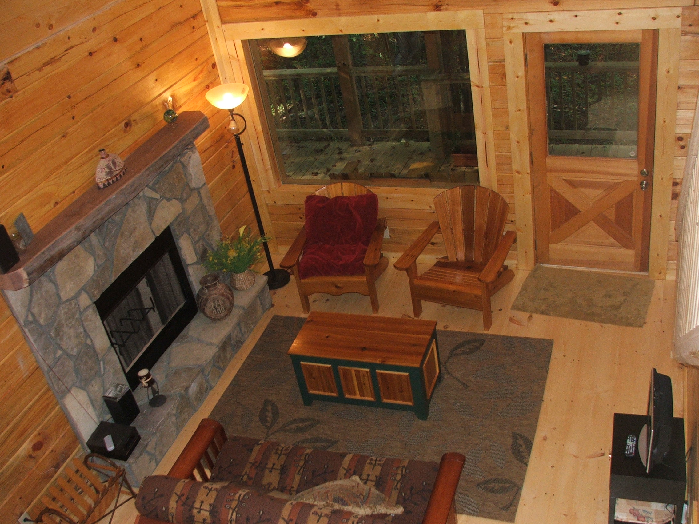 AMAZING & COZY LOG CABIN IN WOODS Cabins for Rent in Robbinsville