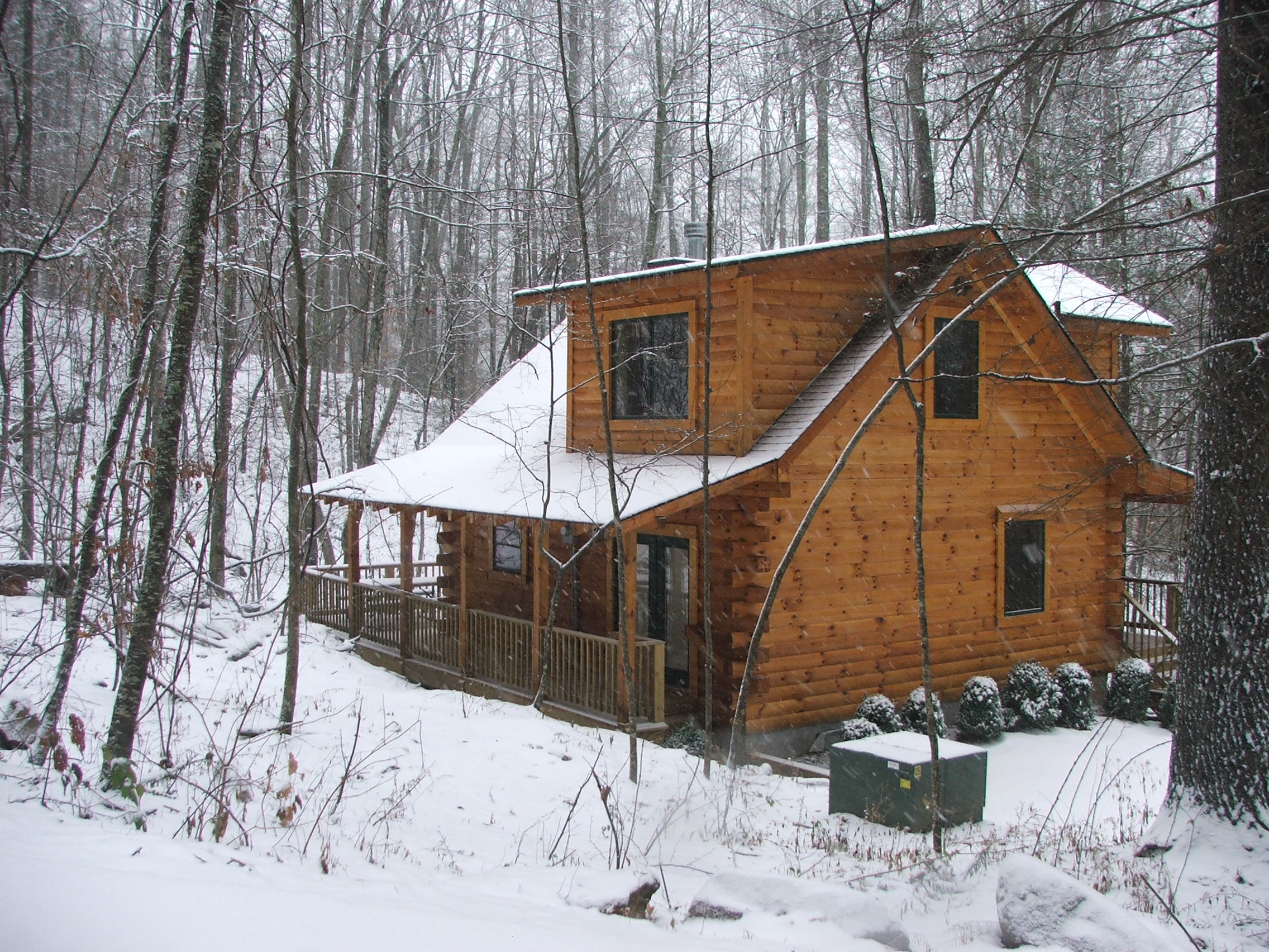 AMAZING & COZY LOG CABIN IN WOODS Cabins for Rent in Robbinsville